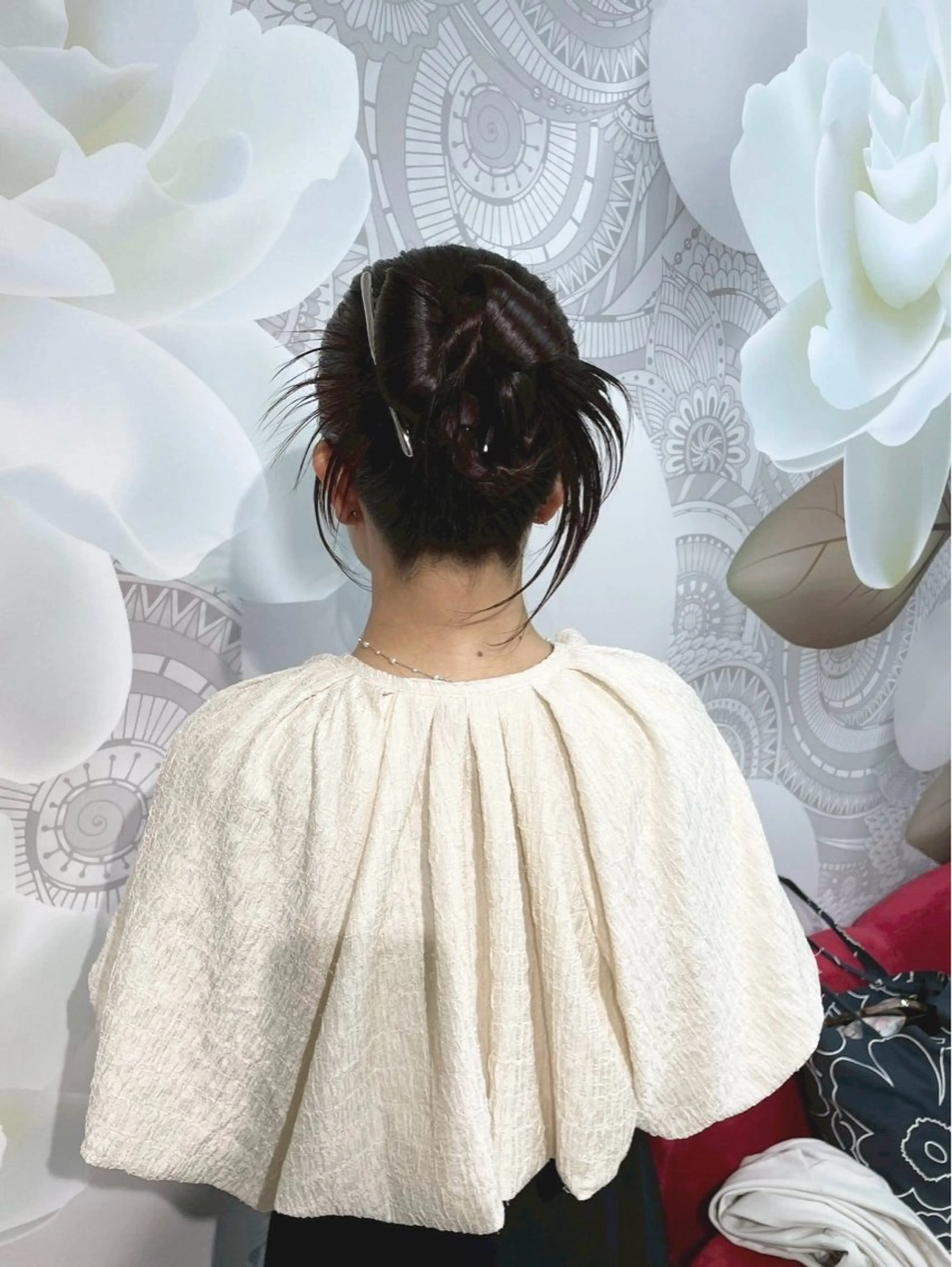 ヘアアレンジ ヘアセット 佐野 優美子のヘアスタイル