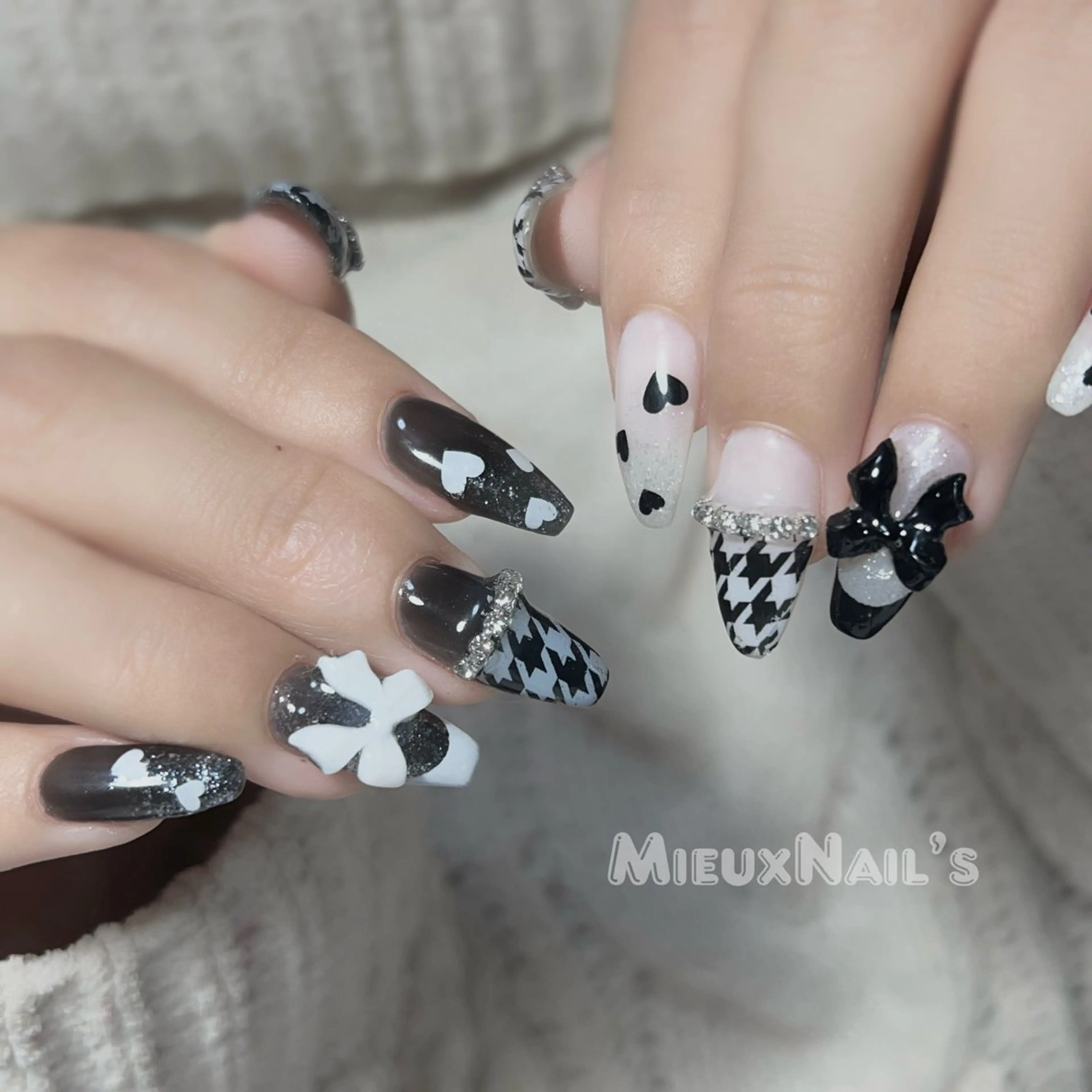 ネイル Miyu❤️‍🔥 Mieuxnailsのネイルデザイン