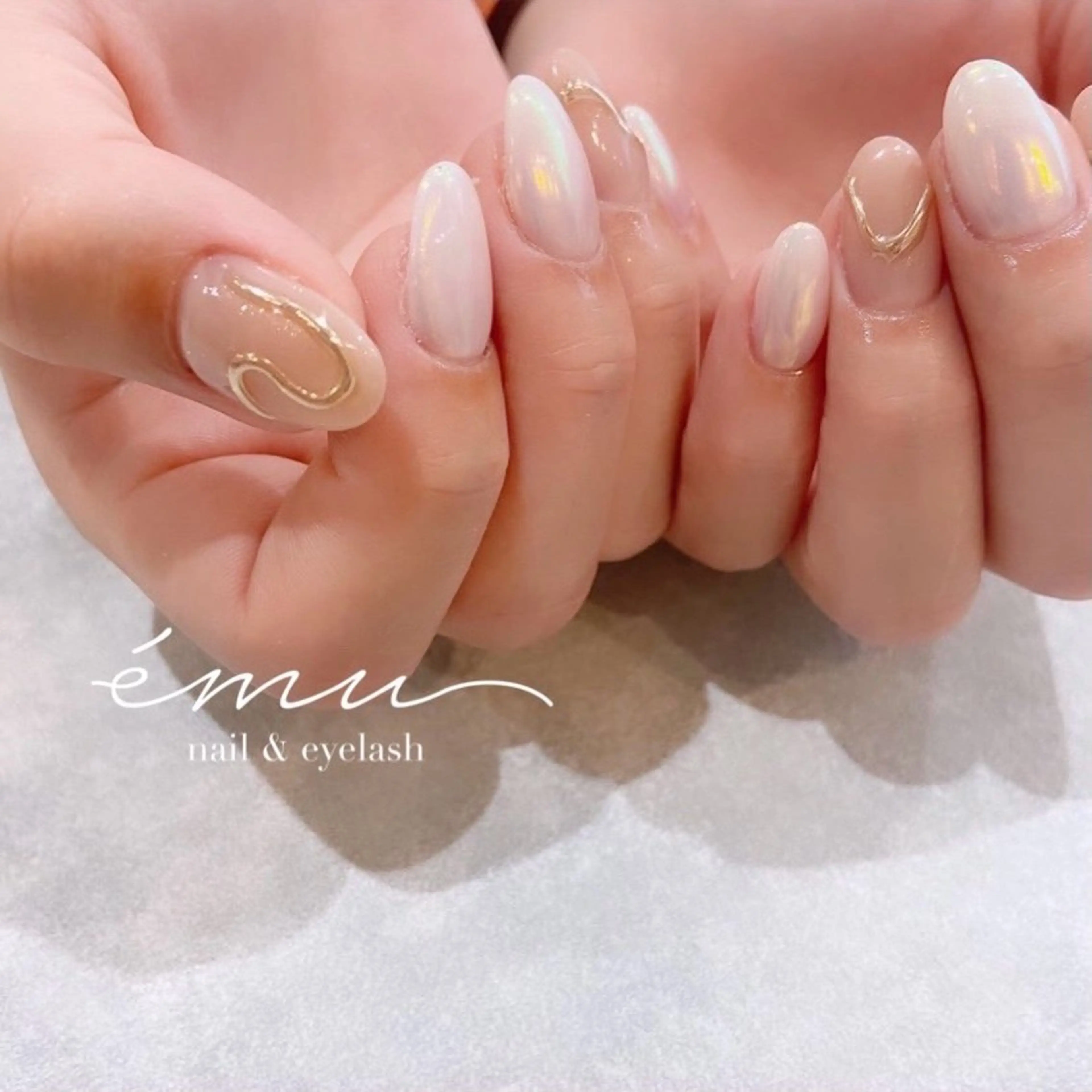 ネイル ハンドネイル emu sakiのネイルデザイン