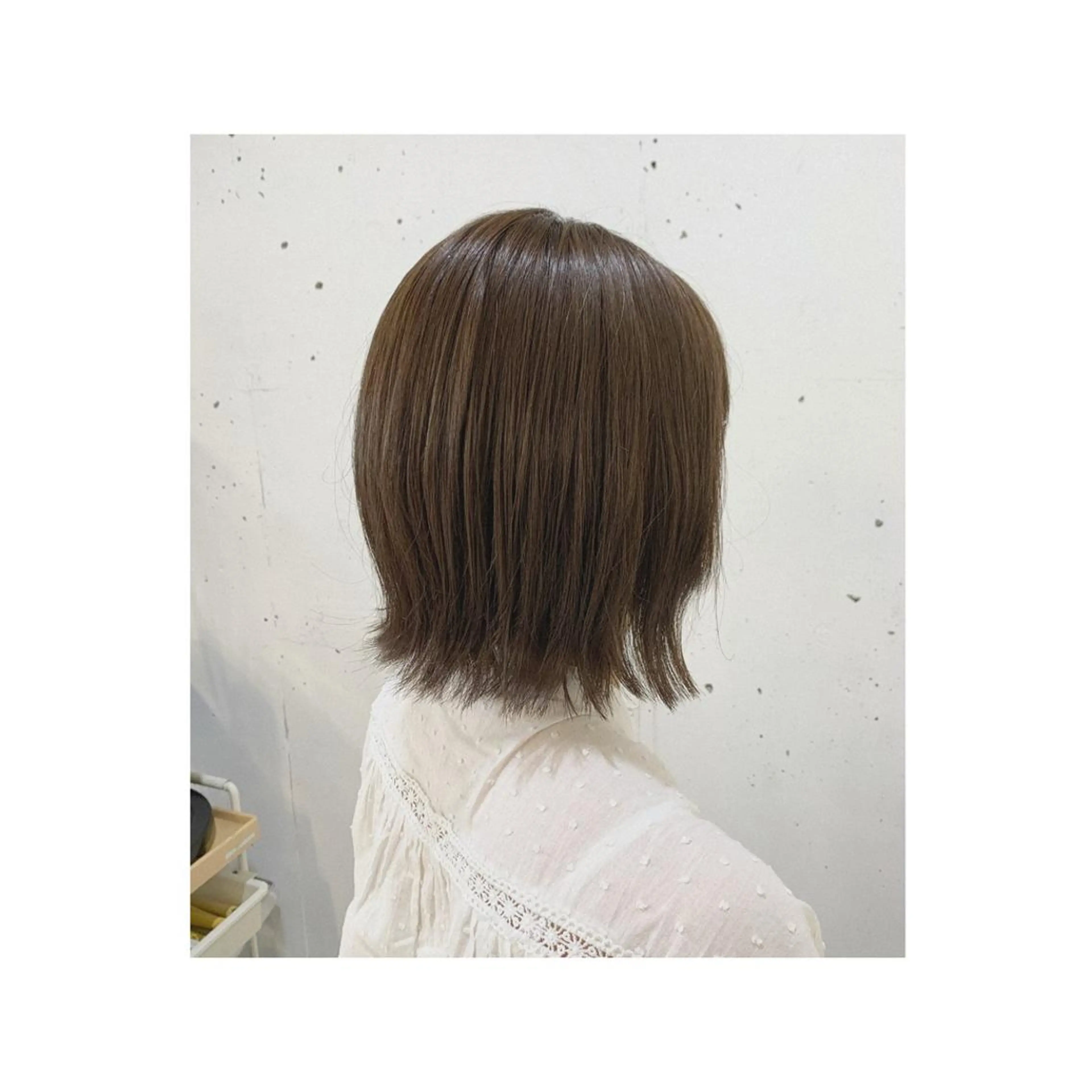 ミディアム カラー ボブ 千葉駅徒歩1分✂︎ 宮内のヘアスタイル