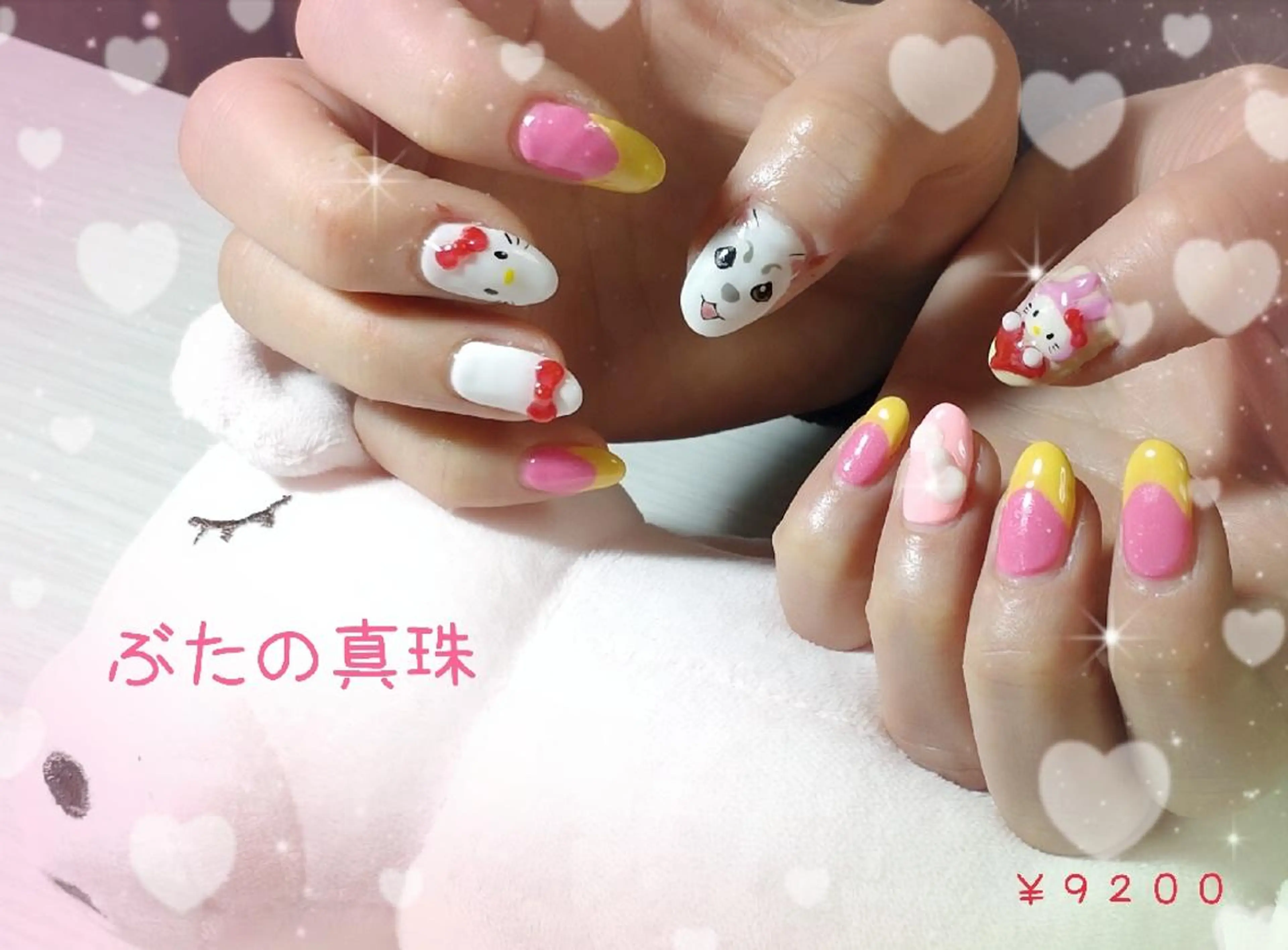 ネイル 春ネイル 林 珠里のネイルデザイン