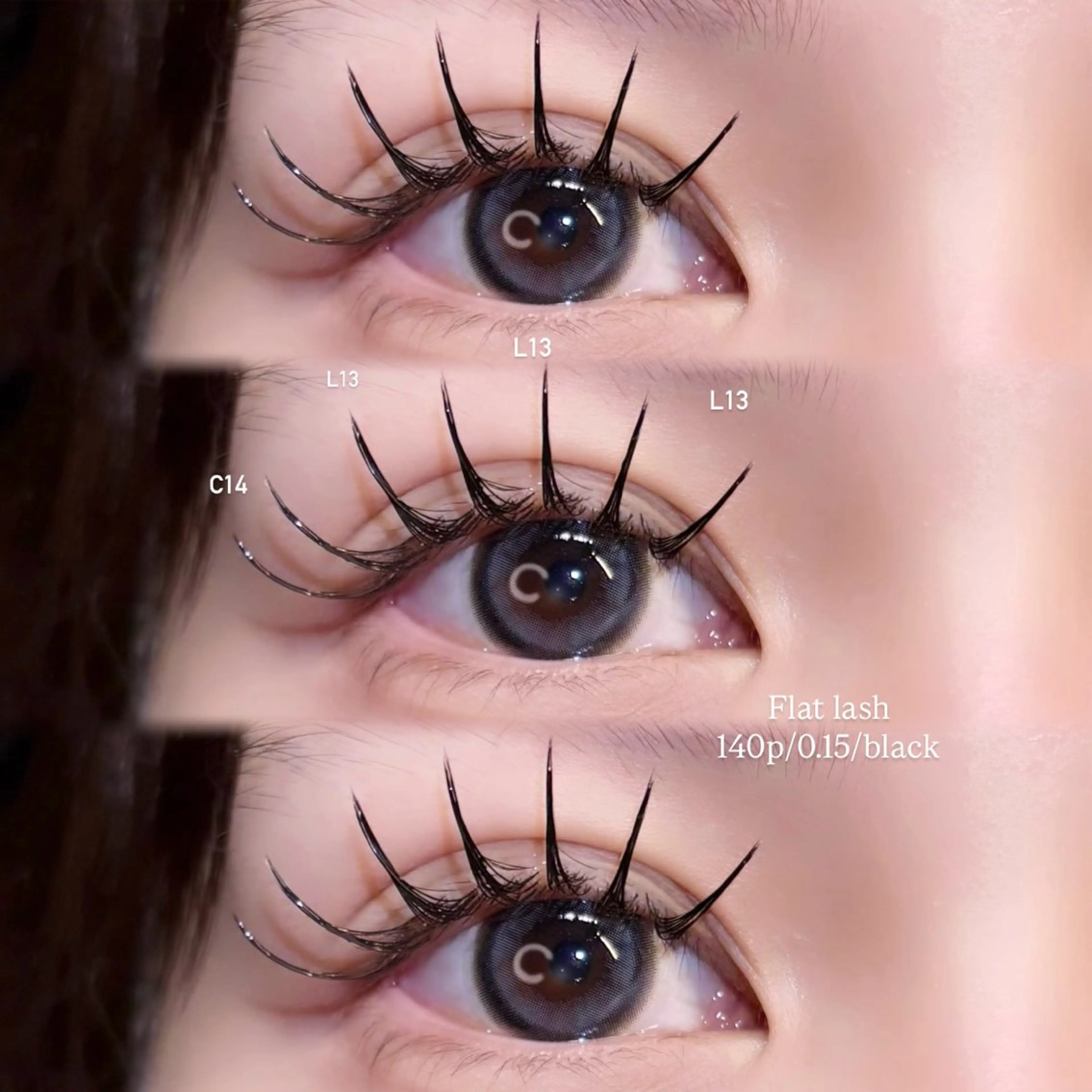 マツエク・マツパ マツエク LILY立川🎀 RINKAのマツエク・マツパデザイン