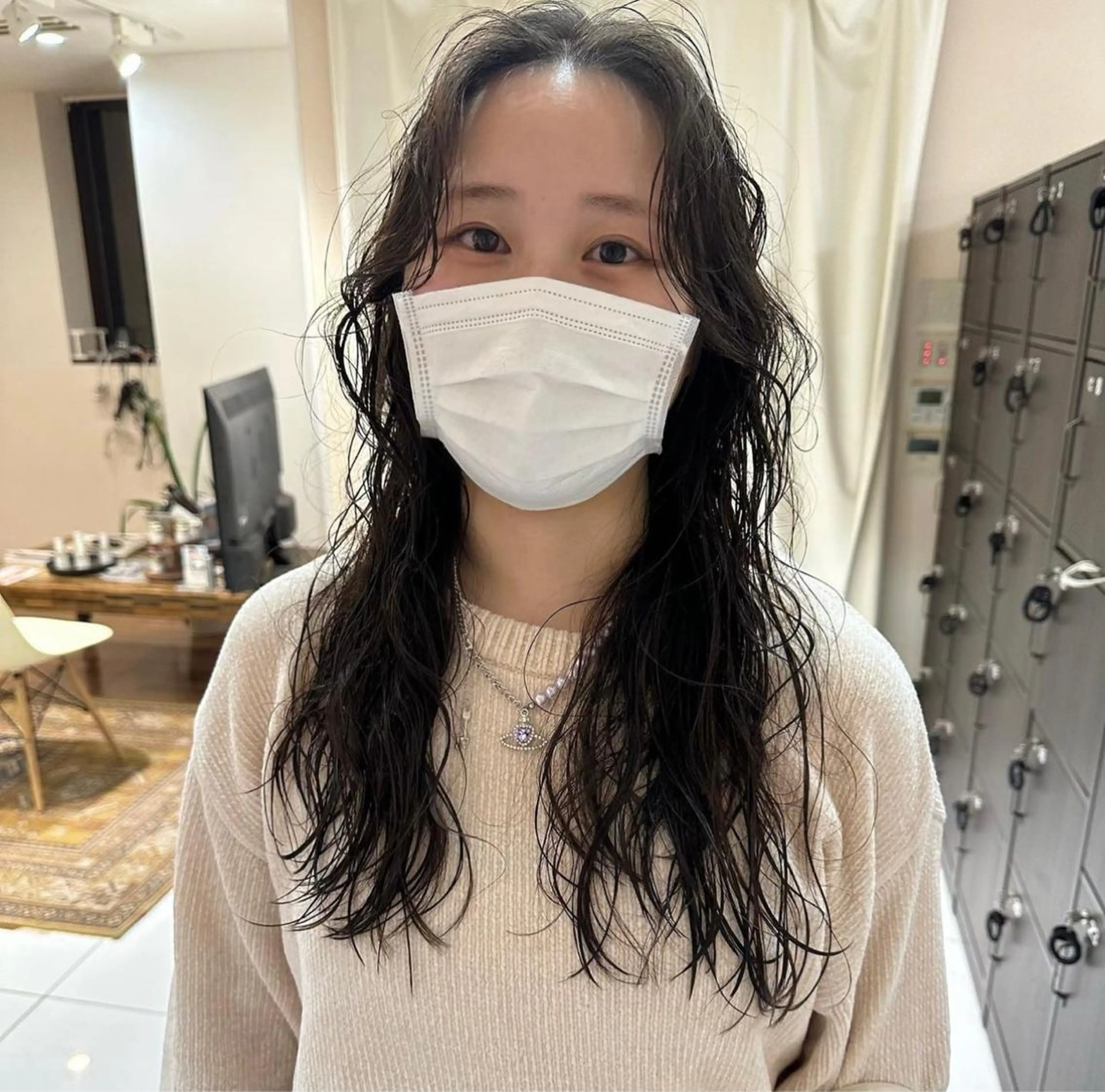 ロング 古沢 新のヘアスタイル