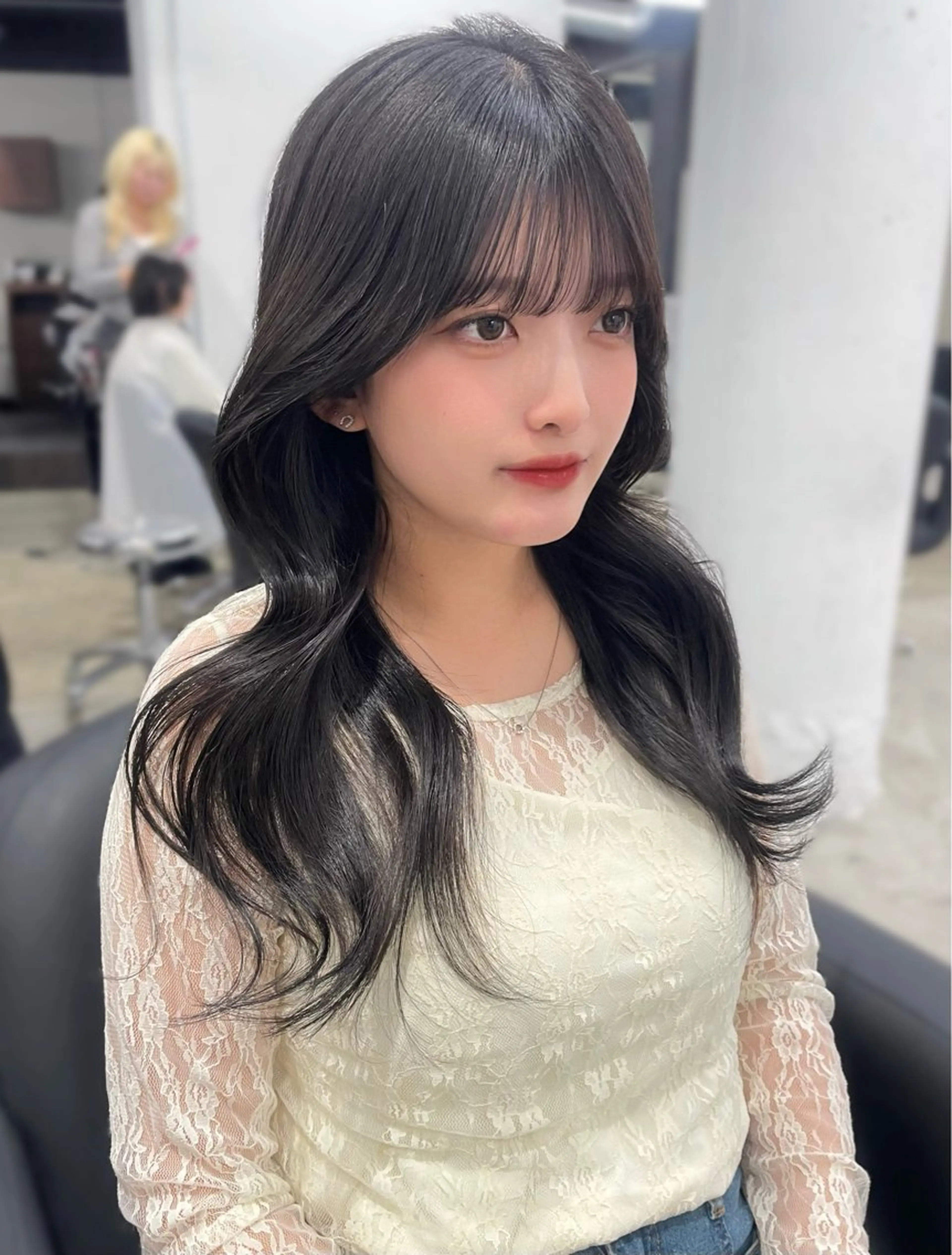 ロング カット ヘアカラー ショート/レイヤー カット/ミサキ💐のヘアスタイル