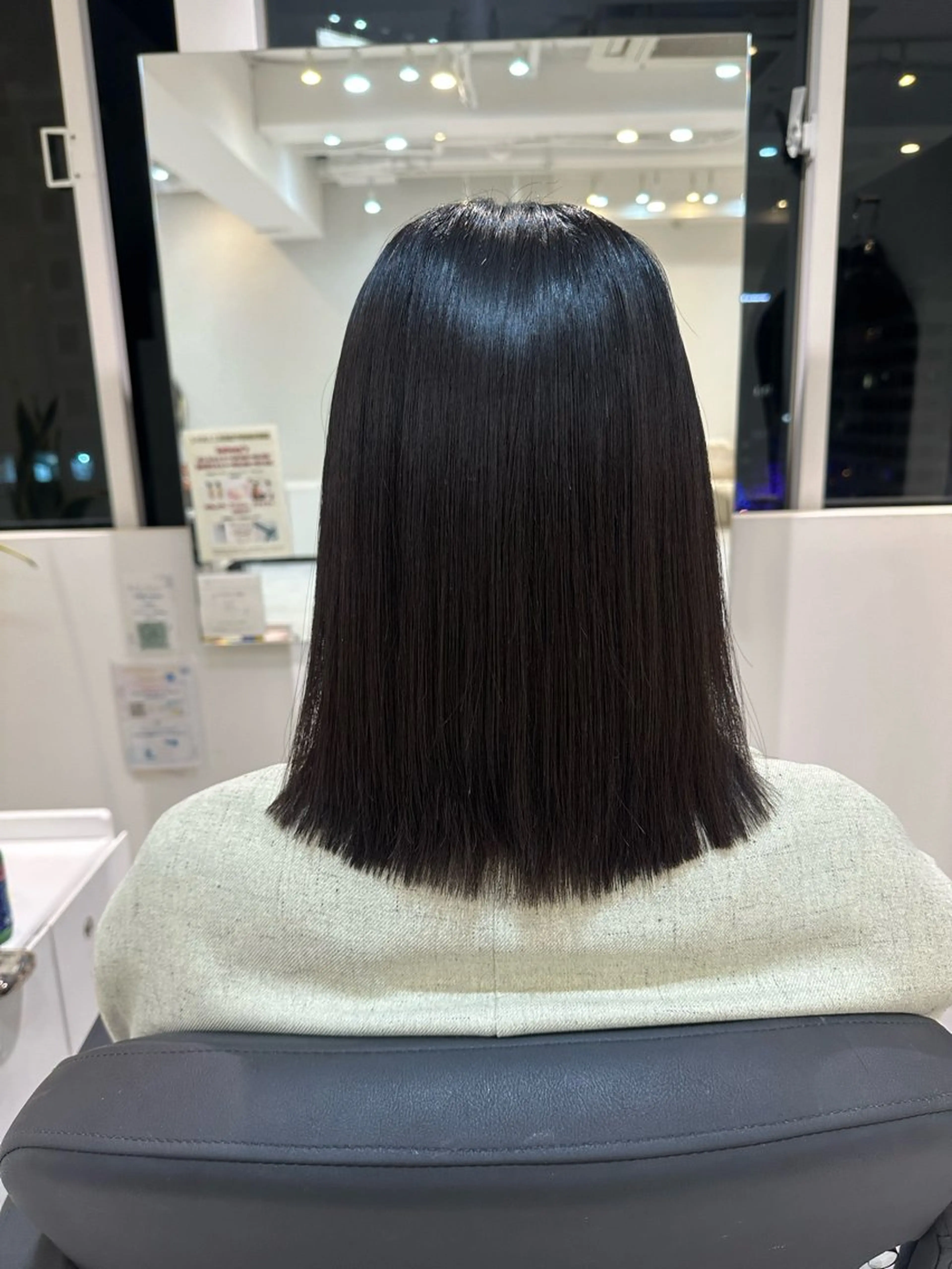 ミディアム 縮毛矯正 トリートメント 髪質改善店🪄.⋆⟡ SAKIのヘアスタイル