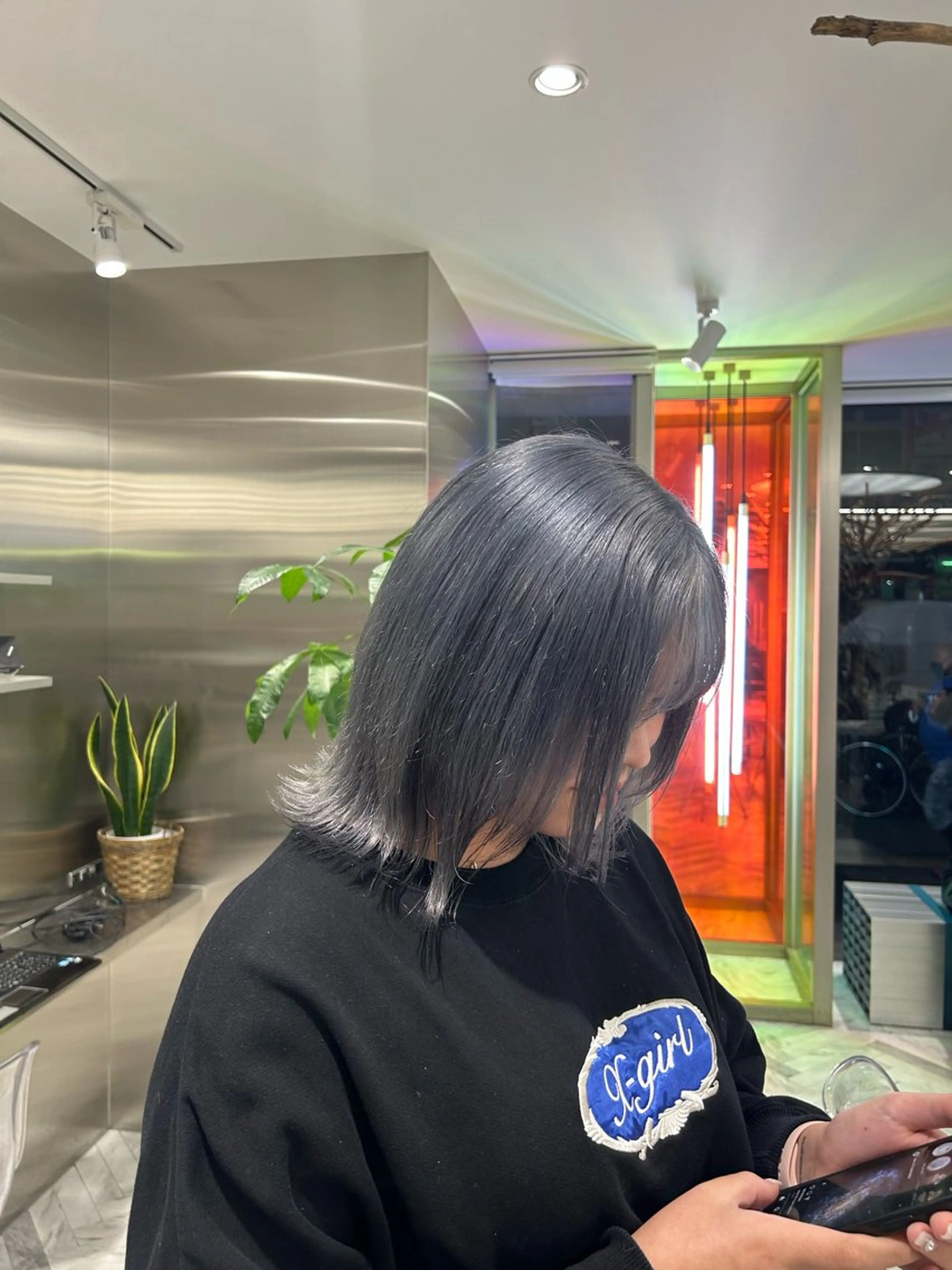 ミディアム カラー ヘアカラー メンズ/ボブ/パーマ /くるみのマツエク・マツパデザイン