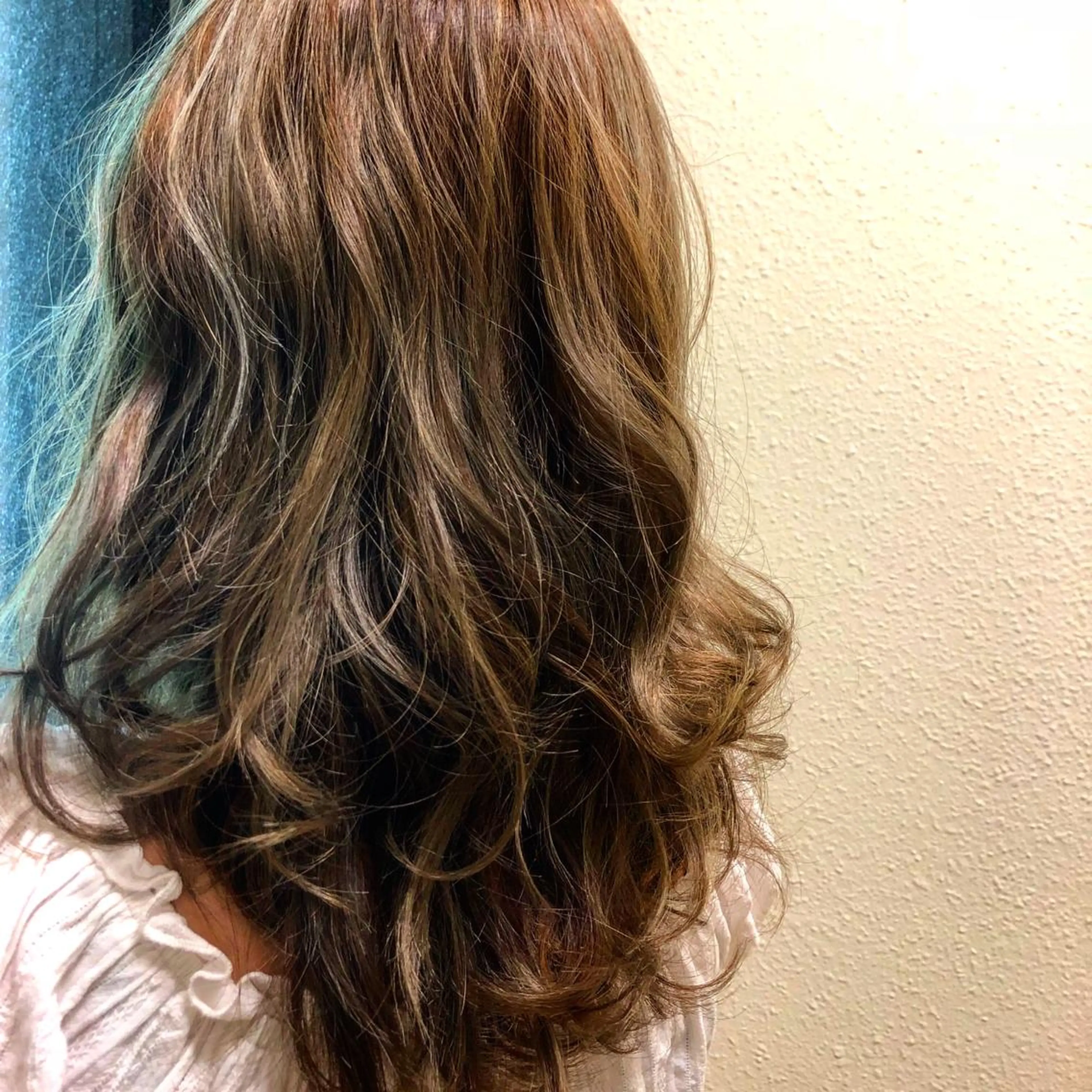 ミディアム カラー ハイライトカラー ハイライト カット ヘアカラー トリートメント 🌸Cielo🌸 KENのヘアスタイル