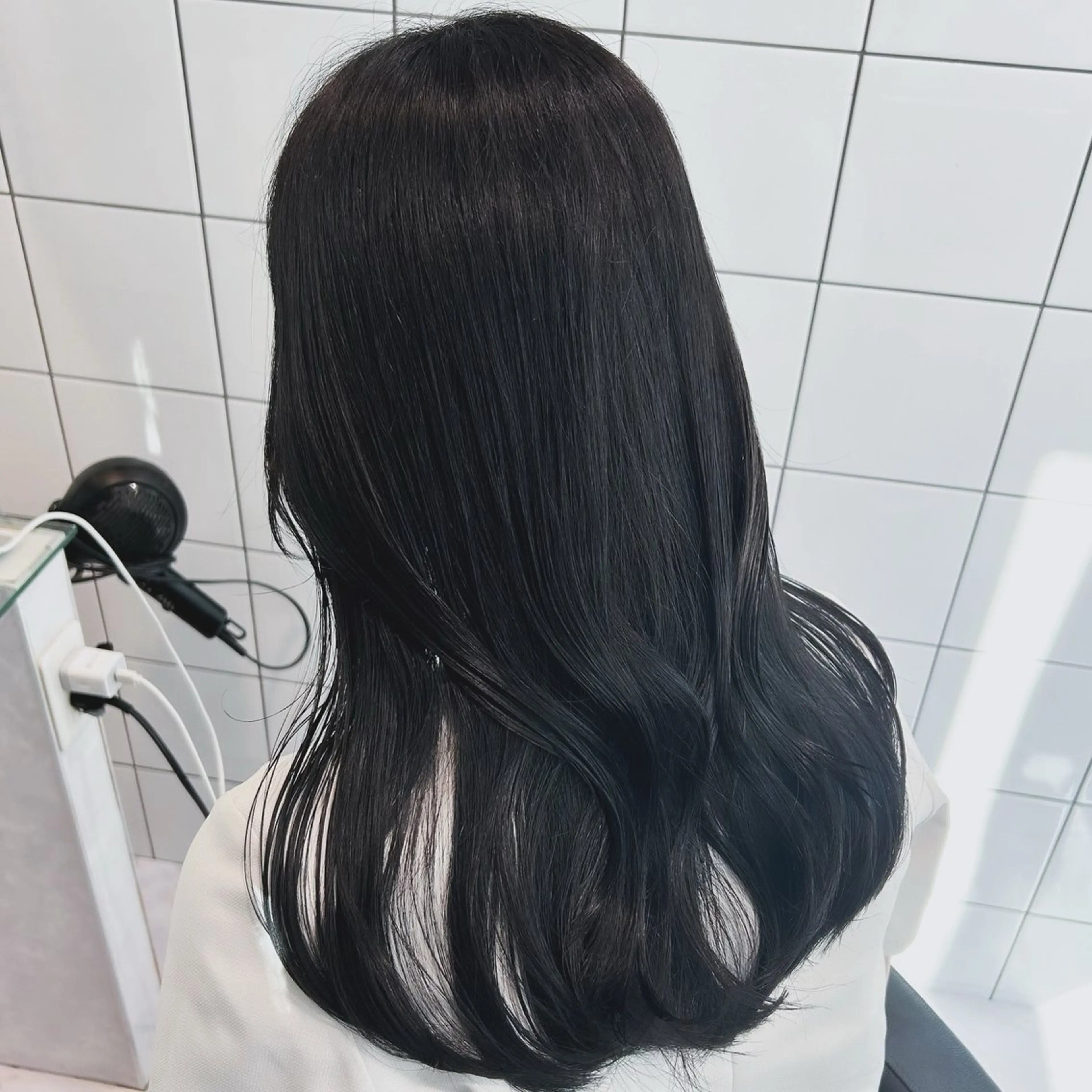 ロング カラー ヘアカラー トリートメント 表参道/透明感カラー /暗髪/ジュキヤのヘアスタイル