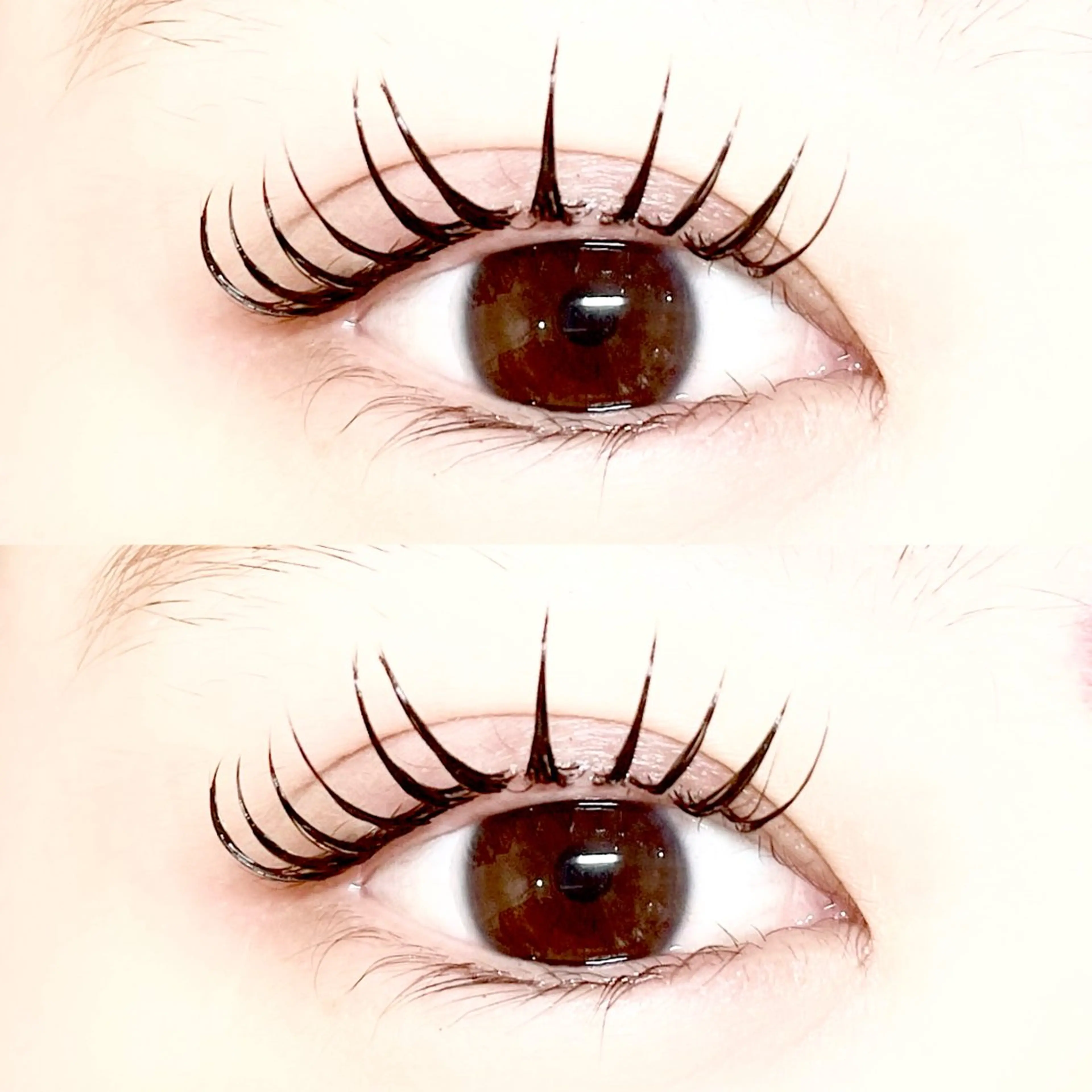 マツエク・マツパ フラットラッシュ rina eye&nailのマツエク・マツパデザイン