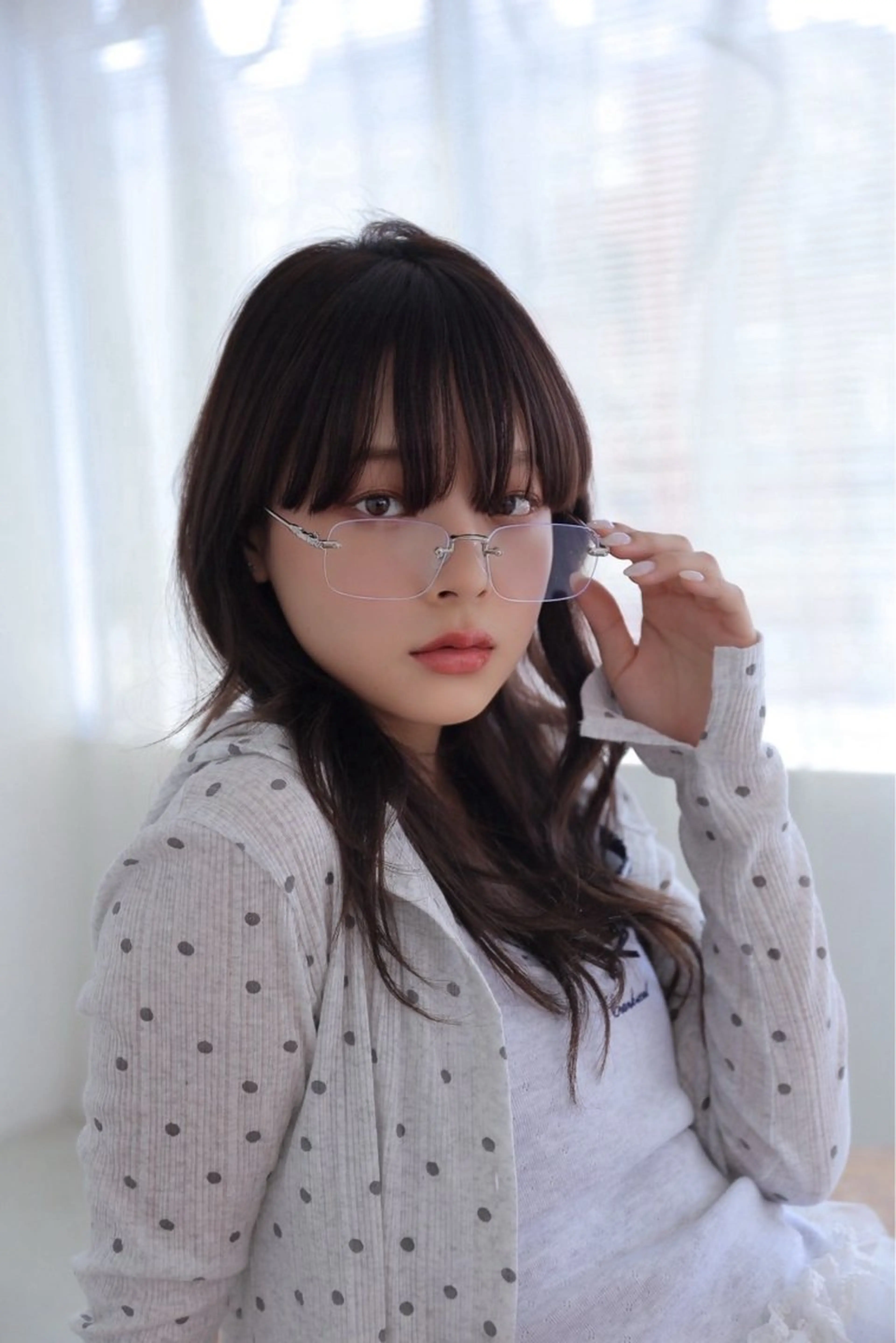 セミロング カット ヘアカラー トリートメント ﾅﾂﾐ/韓国ヘア/ レイヤーカット🎀のその他イメージ