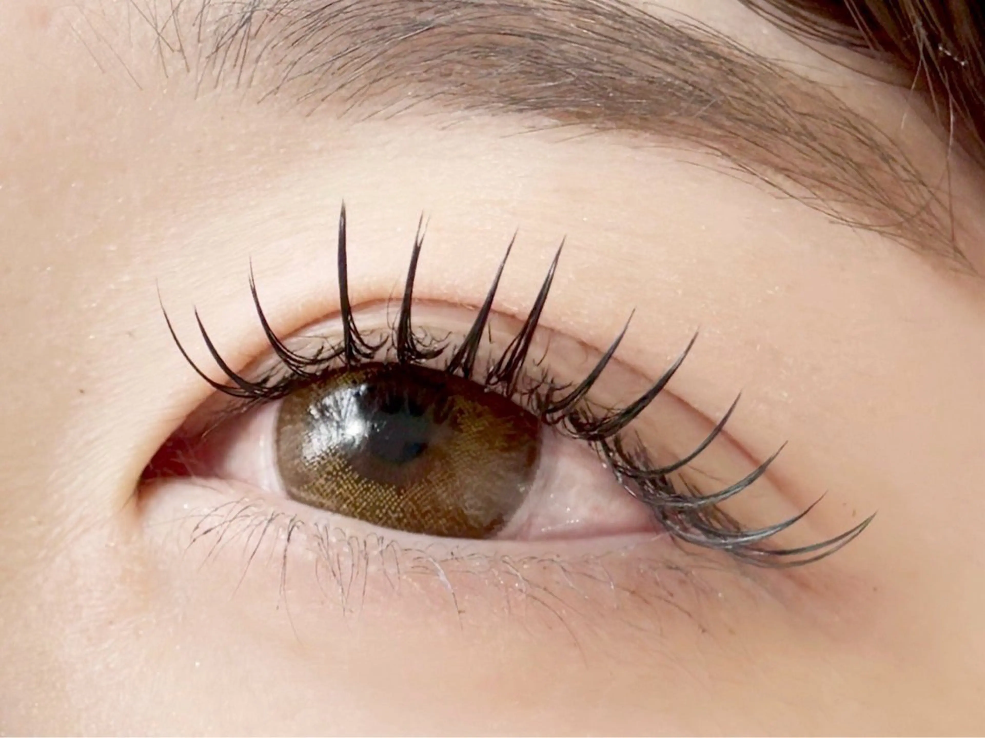 マツエクモデル フラット120本の写真