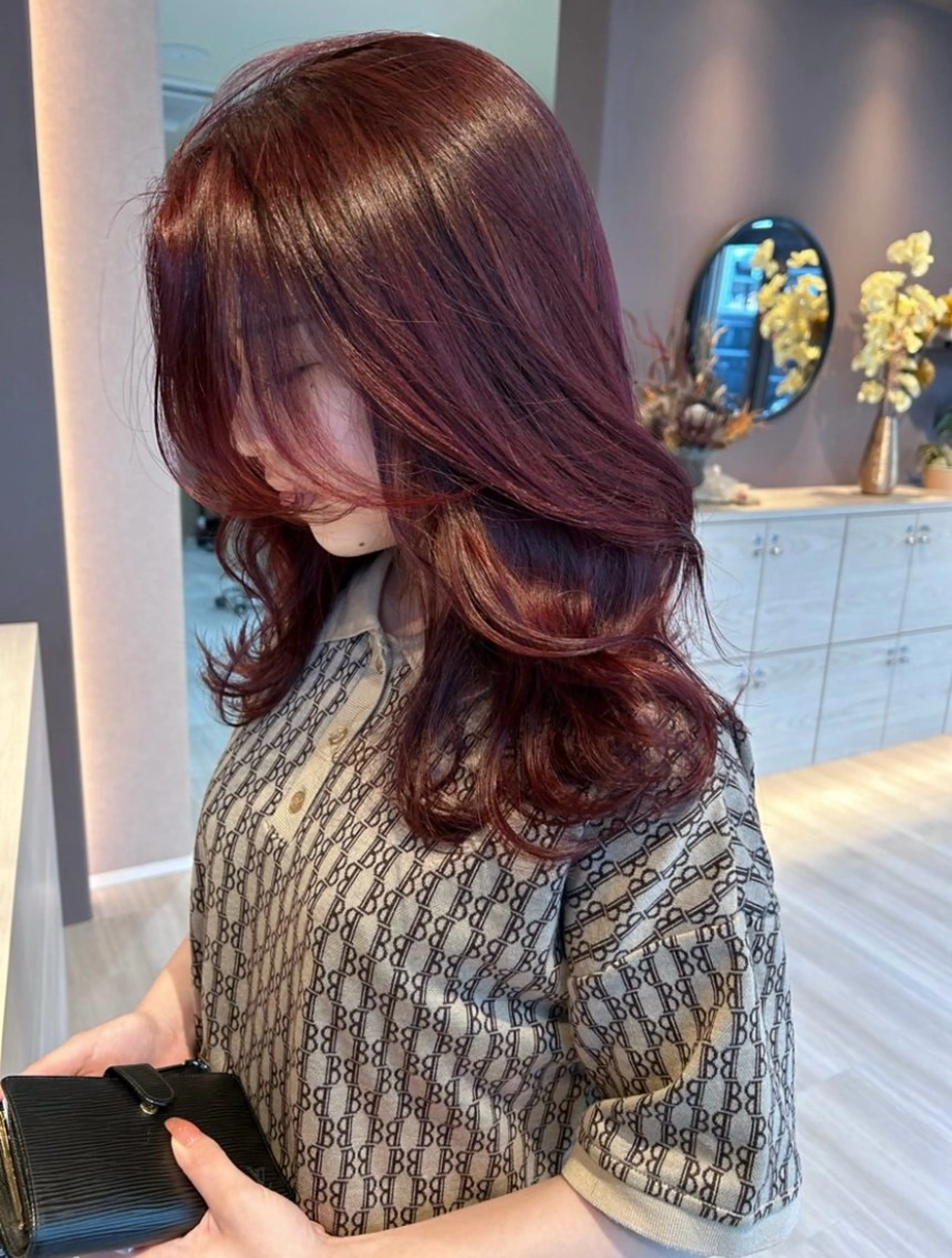 ブリーチなしダブルカラー🎀の写真