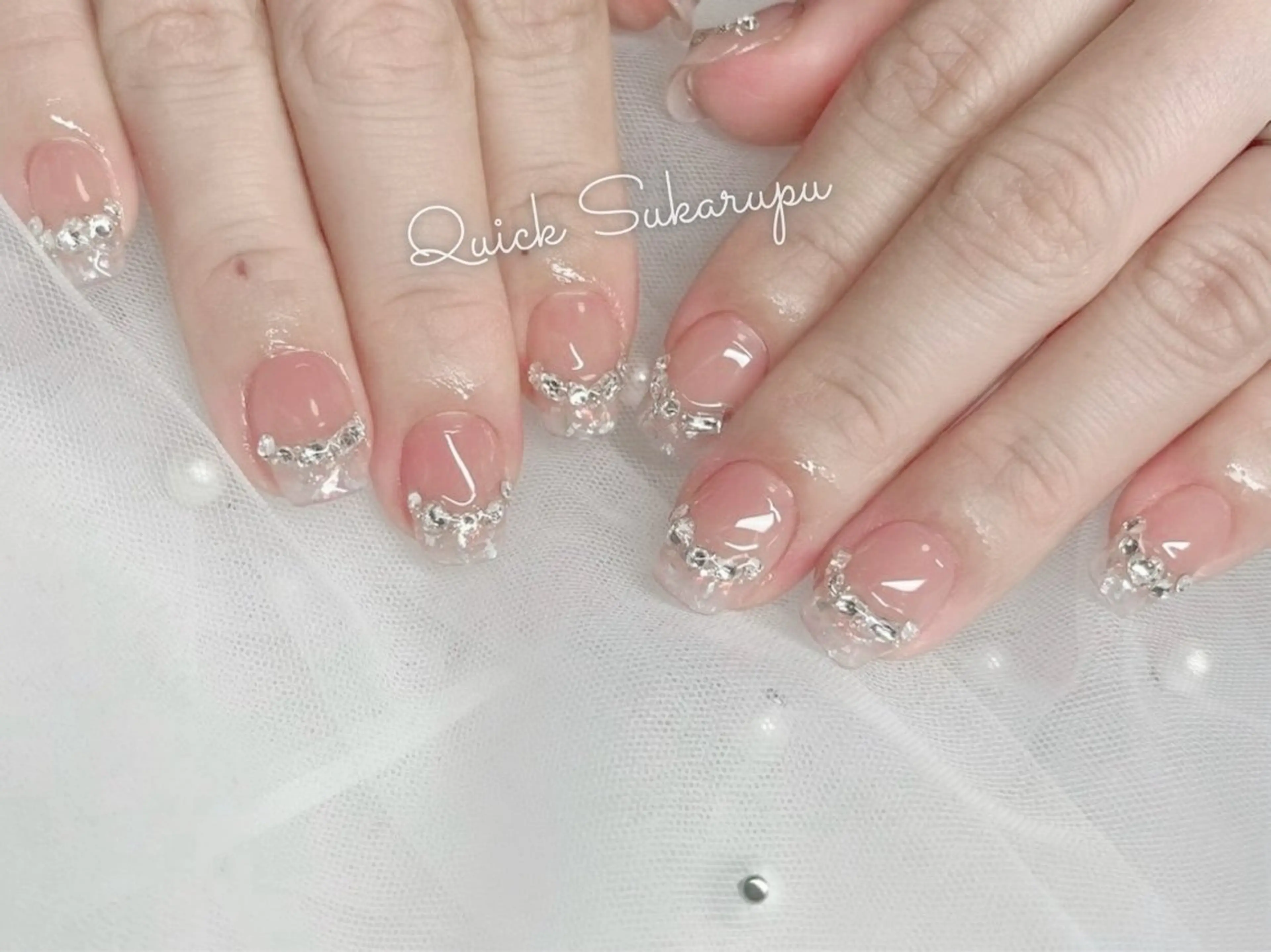 ショート ハンドネイル Quick Sukarupu 高田馬場店所属・Quick Sukarupuのネイルデザイン