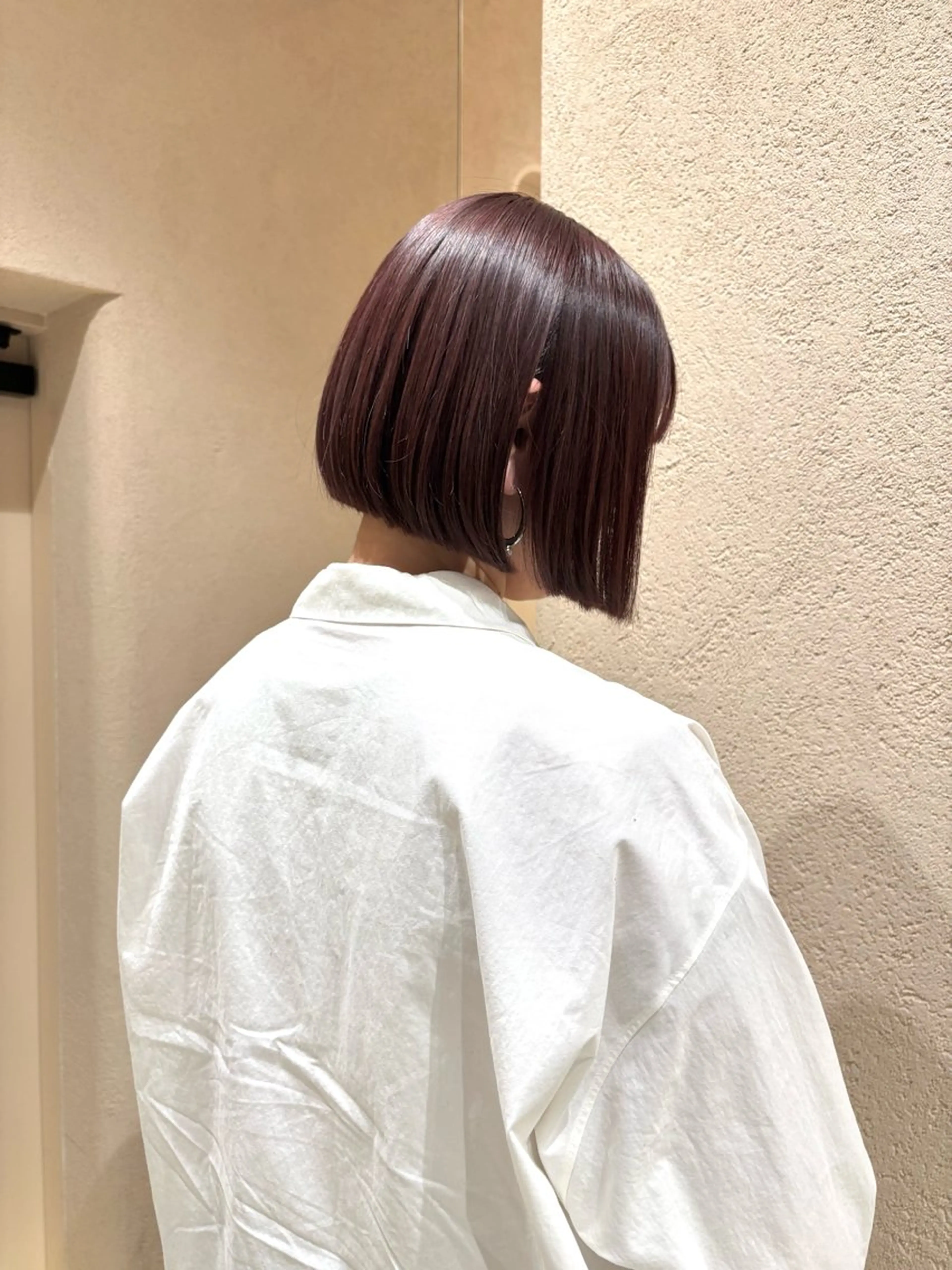 ショート カラー 🌼似合わせボブ .暖色🌼浅井 遥のヘアスタイル