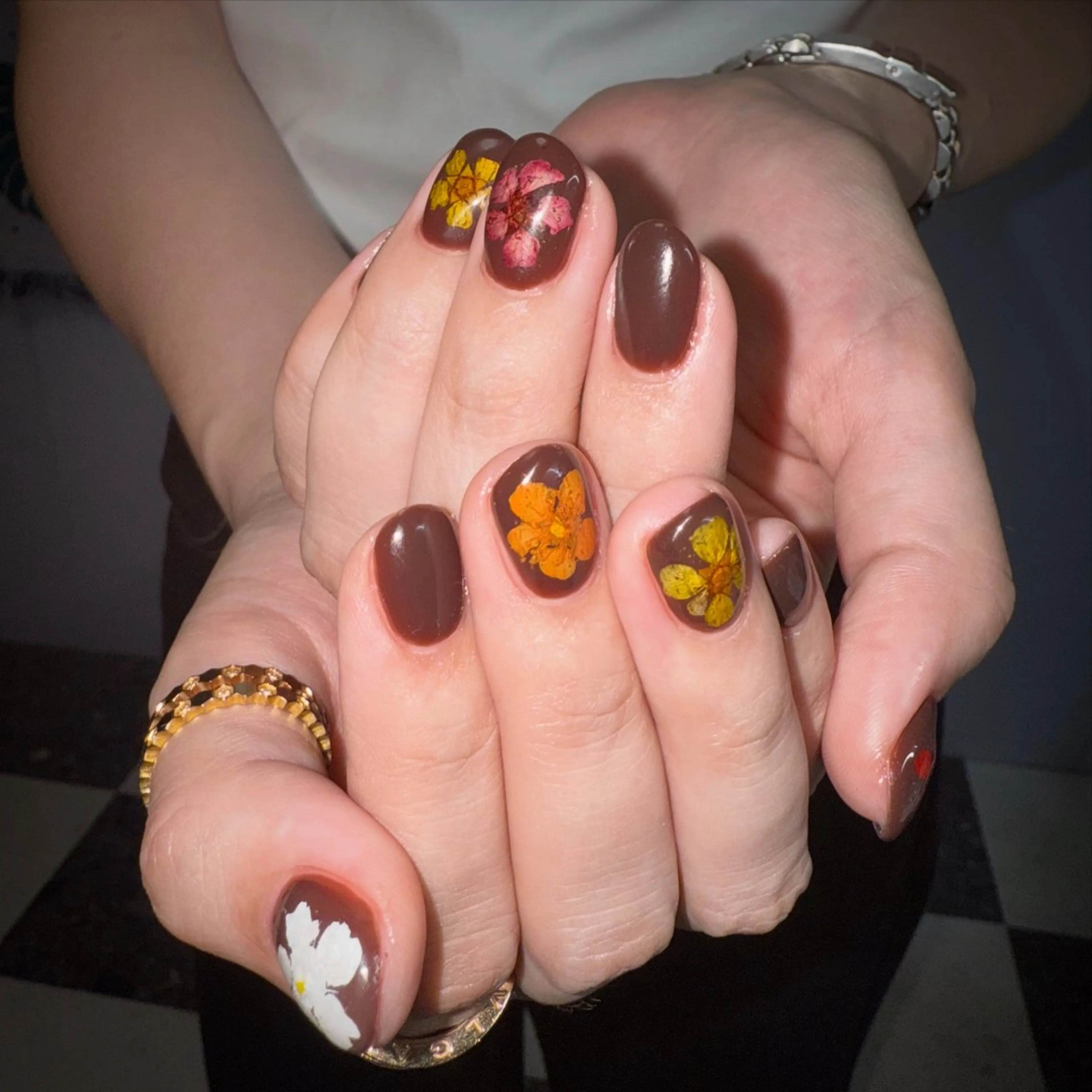 ネイル シンプルネイル ハンドネイル posa nail モエミのネイルデザイン