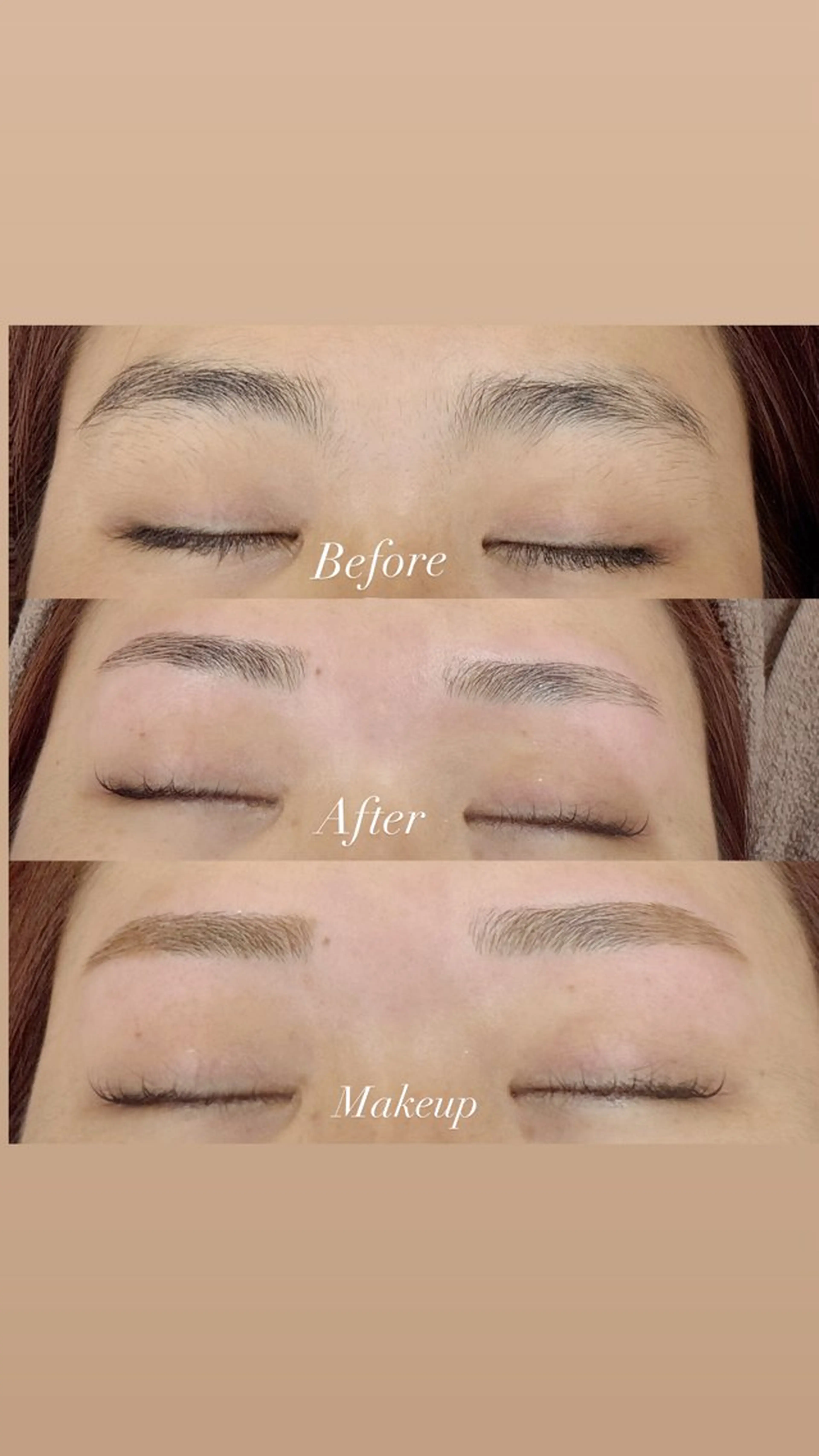 アイブロウ Belle fee 山口のマツエク・マツパデザイン