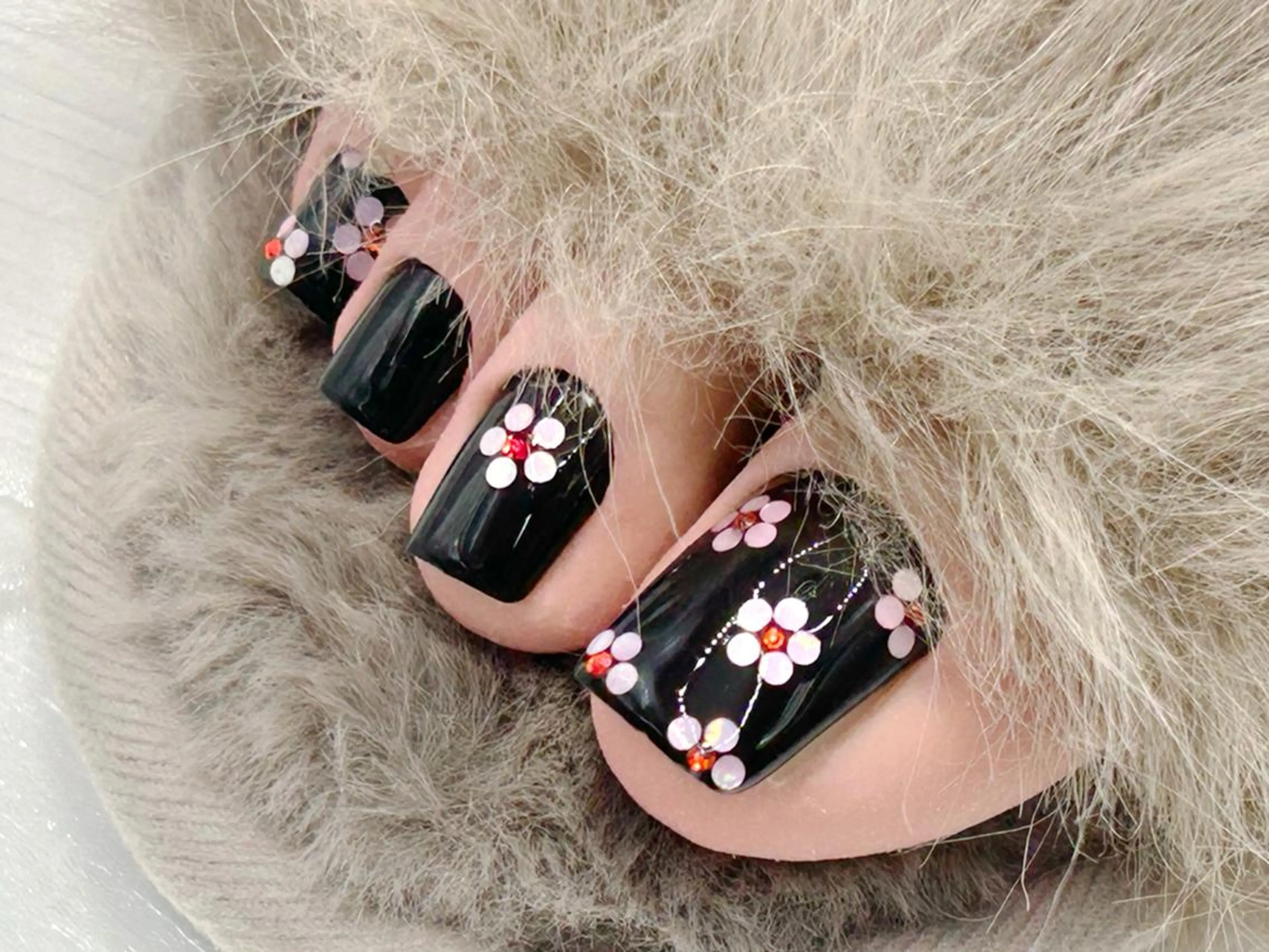 ネイル フットネイル orbe 永山のネイルデザイン