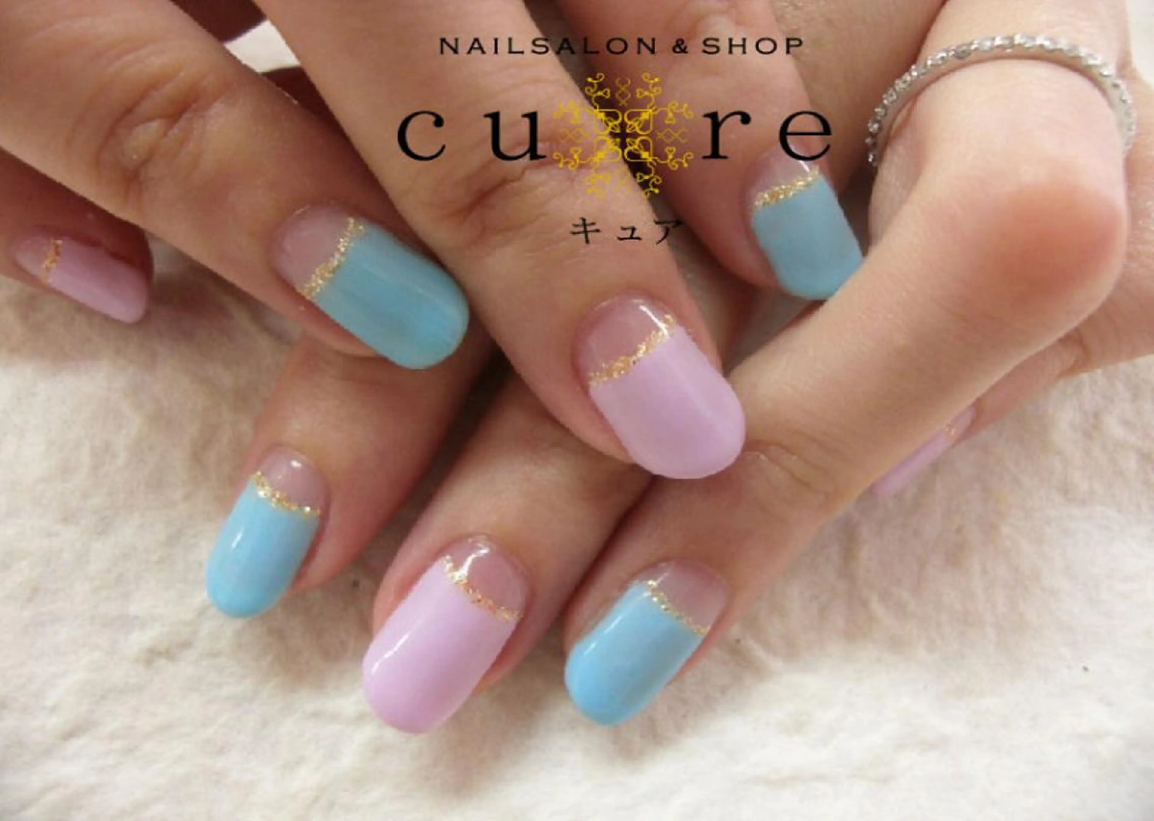 ミディアム ネイル ネイルサロン Cureのネイルデザイン