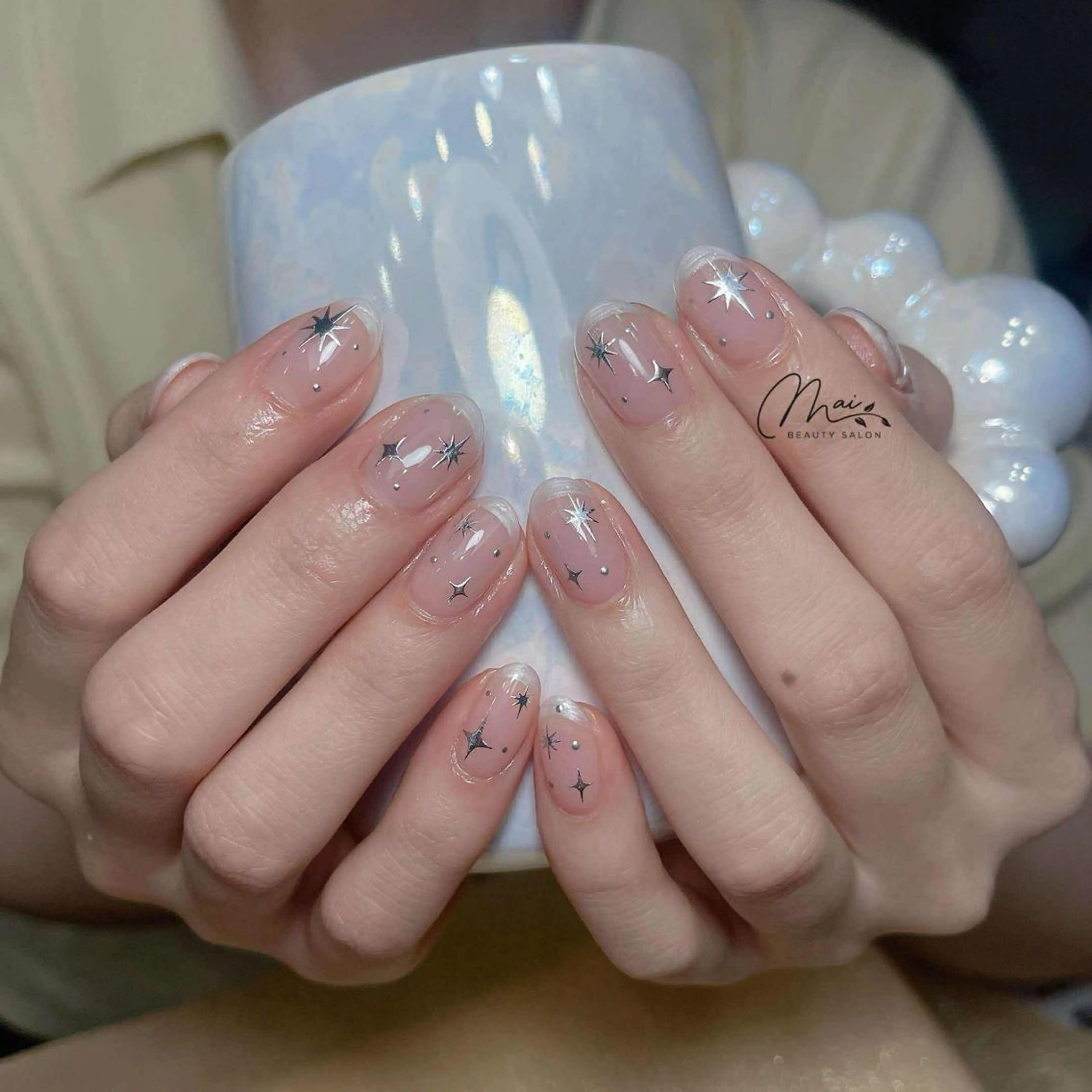 ネイル ジェルネイル パラジェル ワンホンネイル MaiBeauty HaNaのネイルデザイン