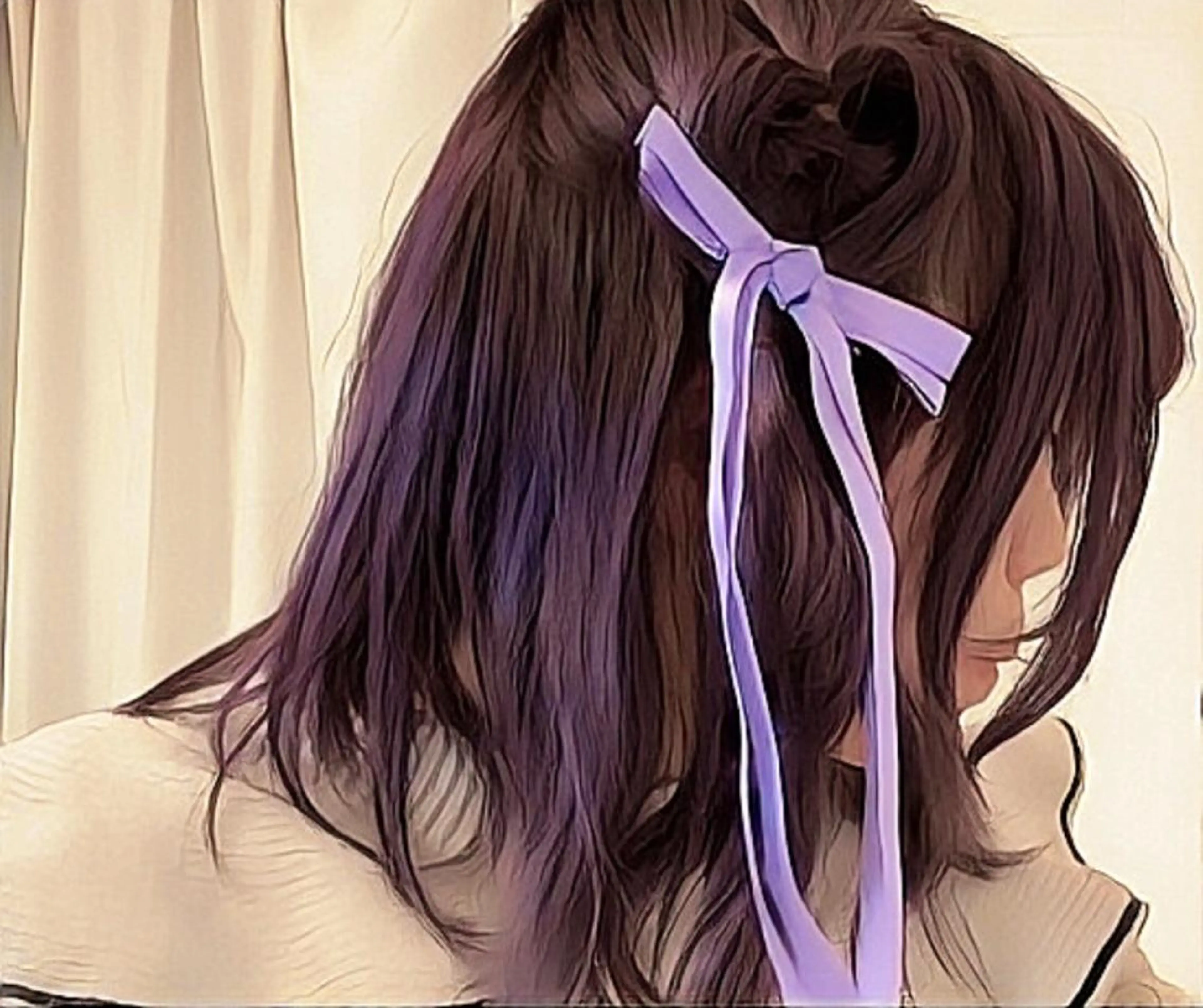 ミディアム ヘアアレンジ 🎀ブリーチなし 透明感🎀yuhiのヘアスタイル