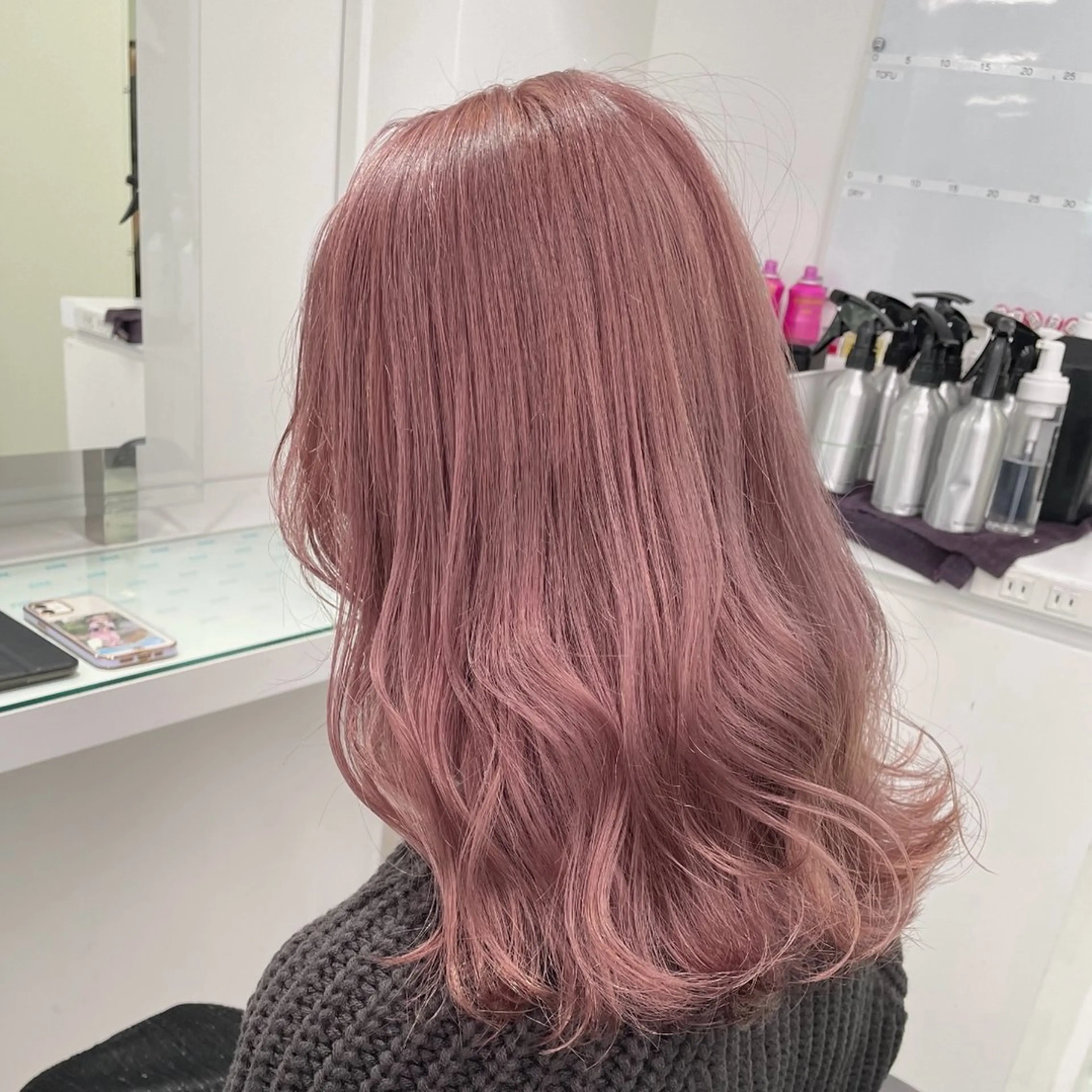 カラー ヘアカラー トリートメント 🎀ツヤ髪✖︎ 暖色🎀RYUKAのヘアスタイル