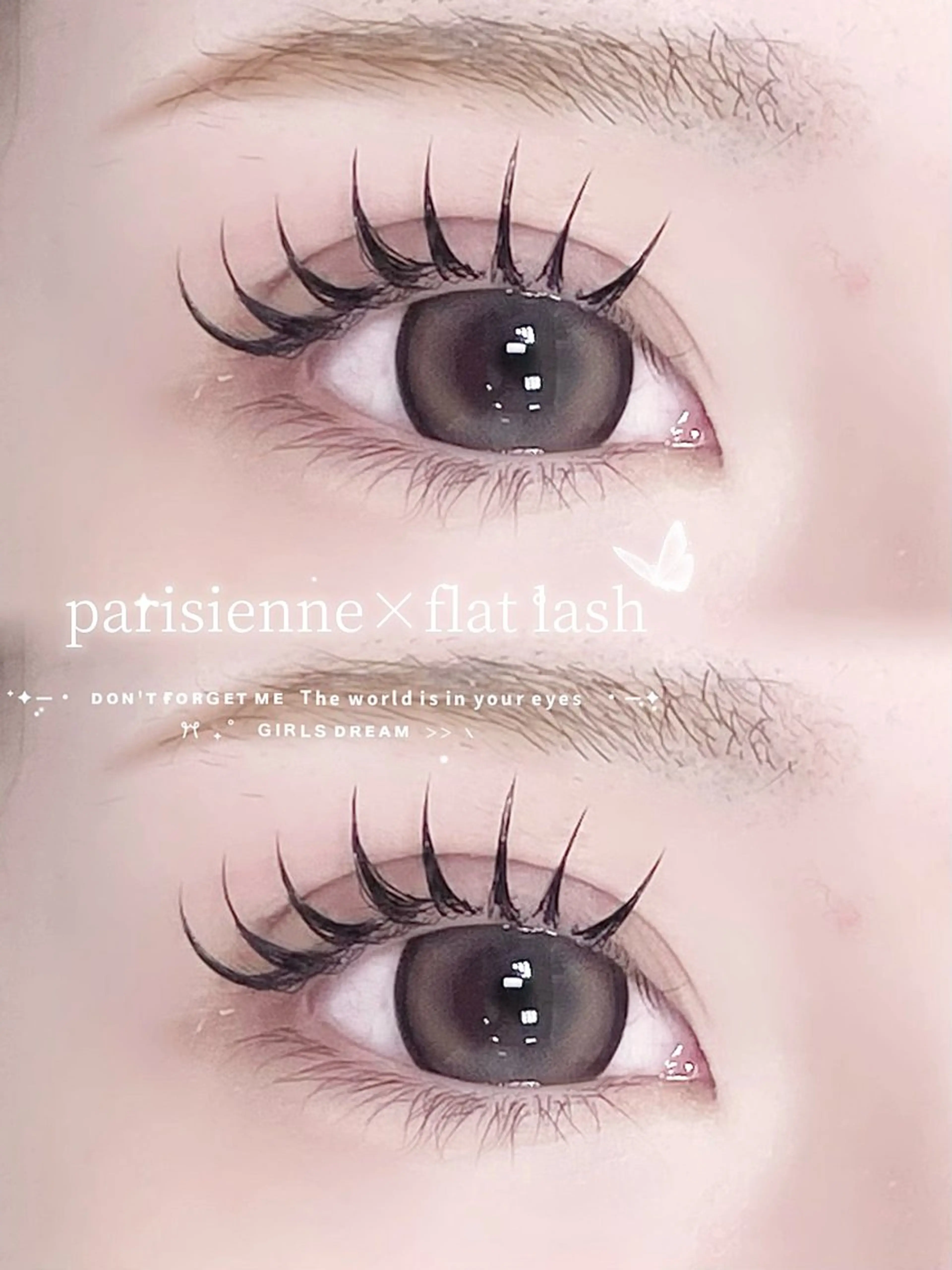 マツエク・マツパ マツエク 大阪梅田 SAKI 韓国風束感まつ毛のマツエク・マツパデザイン