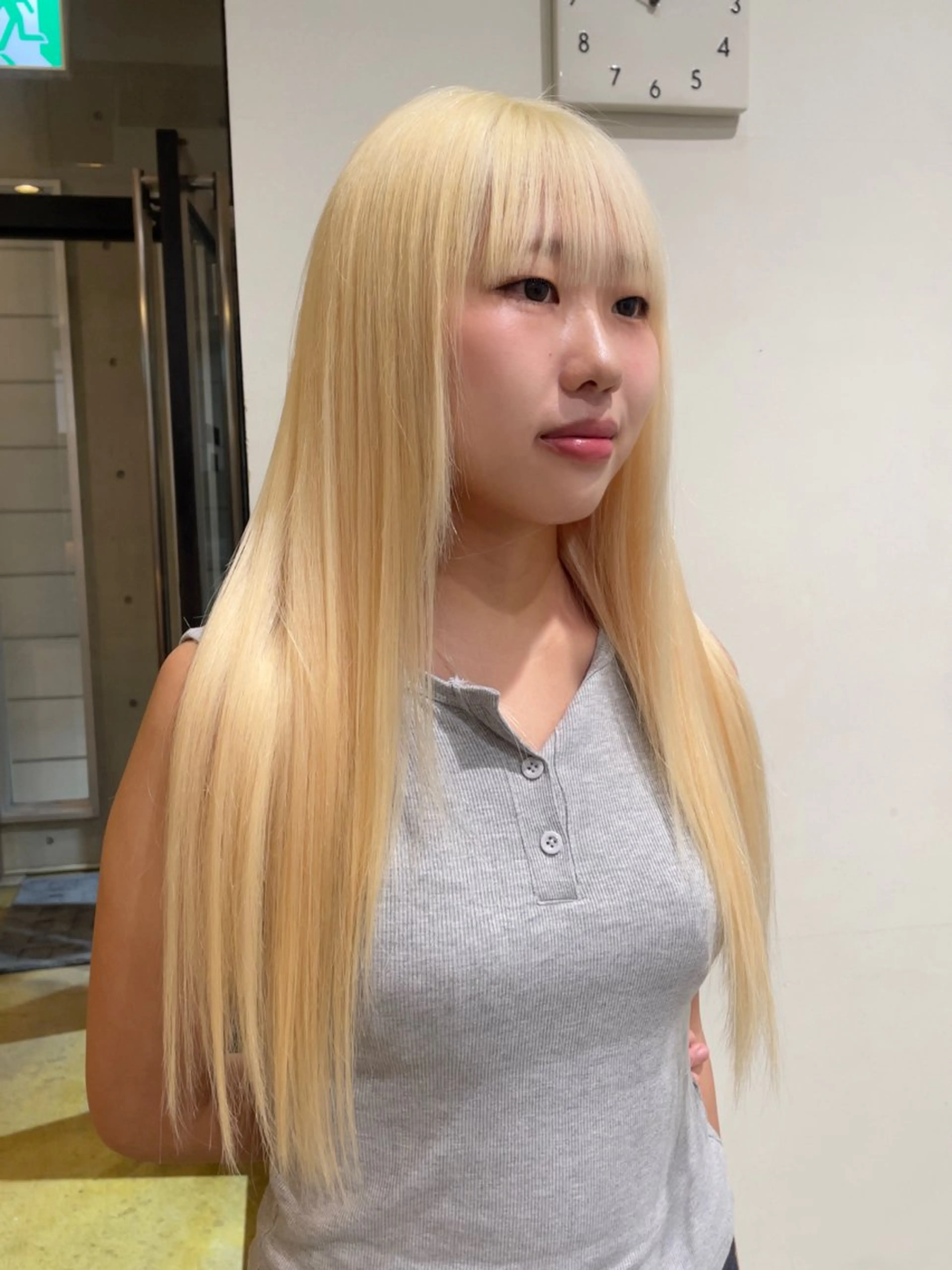 ロング ヘアカラー アイブロウリフト パーマモデル/はなの眉毛・アイブロウイメージ