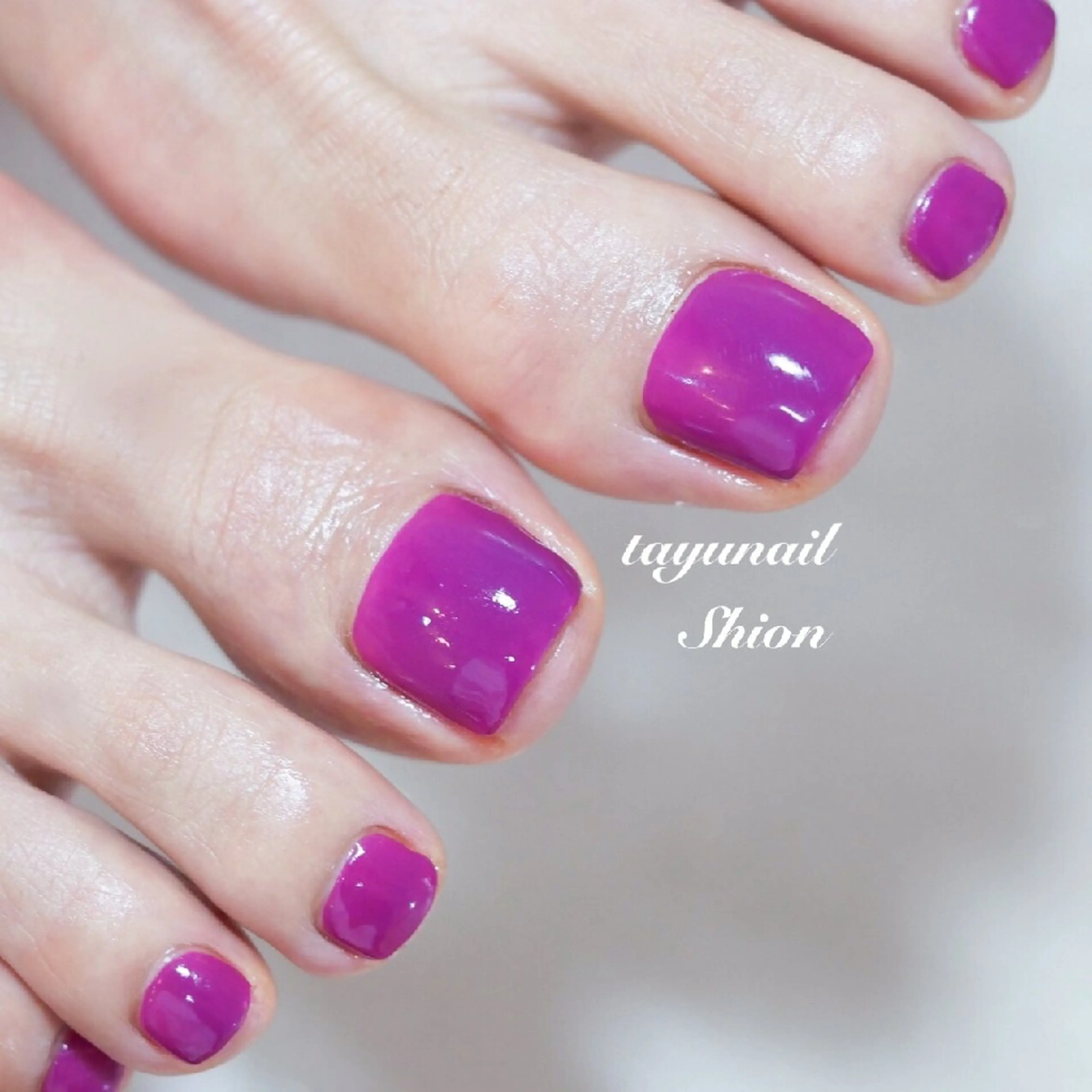 ネイル フットネイル ジェルネイル パラジェル ネイルサロン・ネイルスクール たゆnail所属・ネイルサロン 【たゆnail】のネイルデザイン