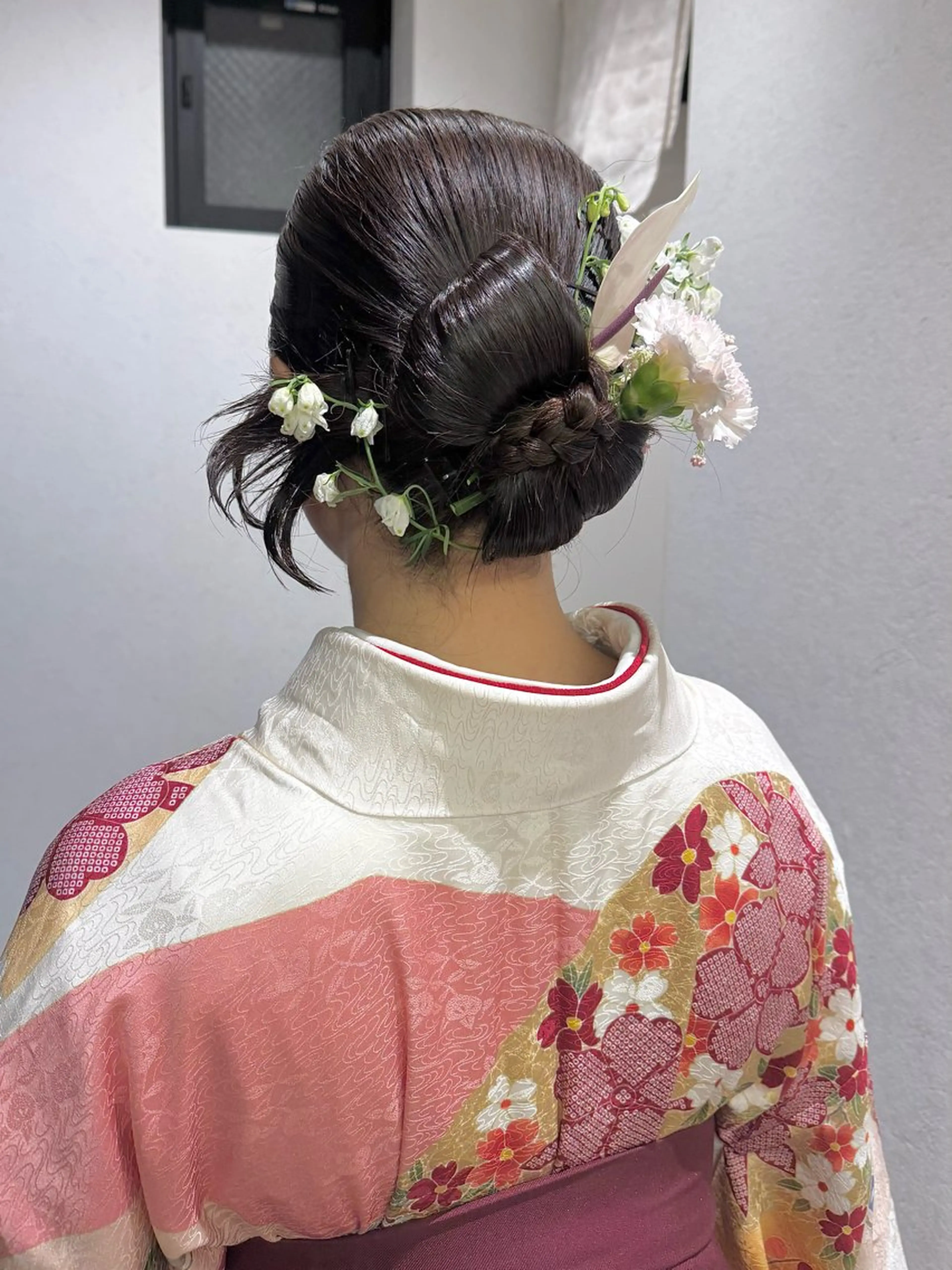 ヘアアレンジ 卒業式のヘアスタイル 着付け 縮毛矯正/艶髪カラー ヘアアレンジ/ひふみのヘアスタイル