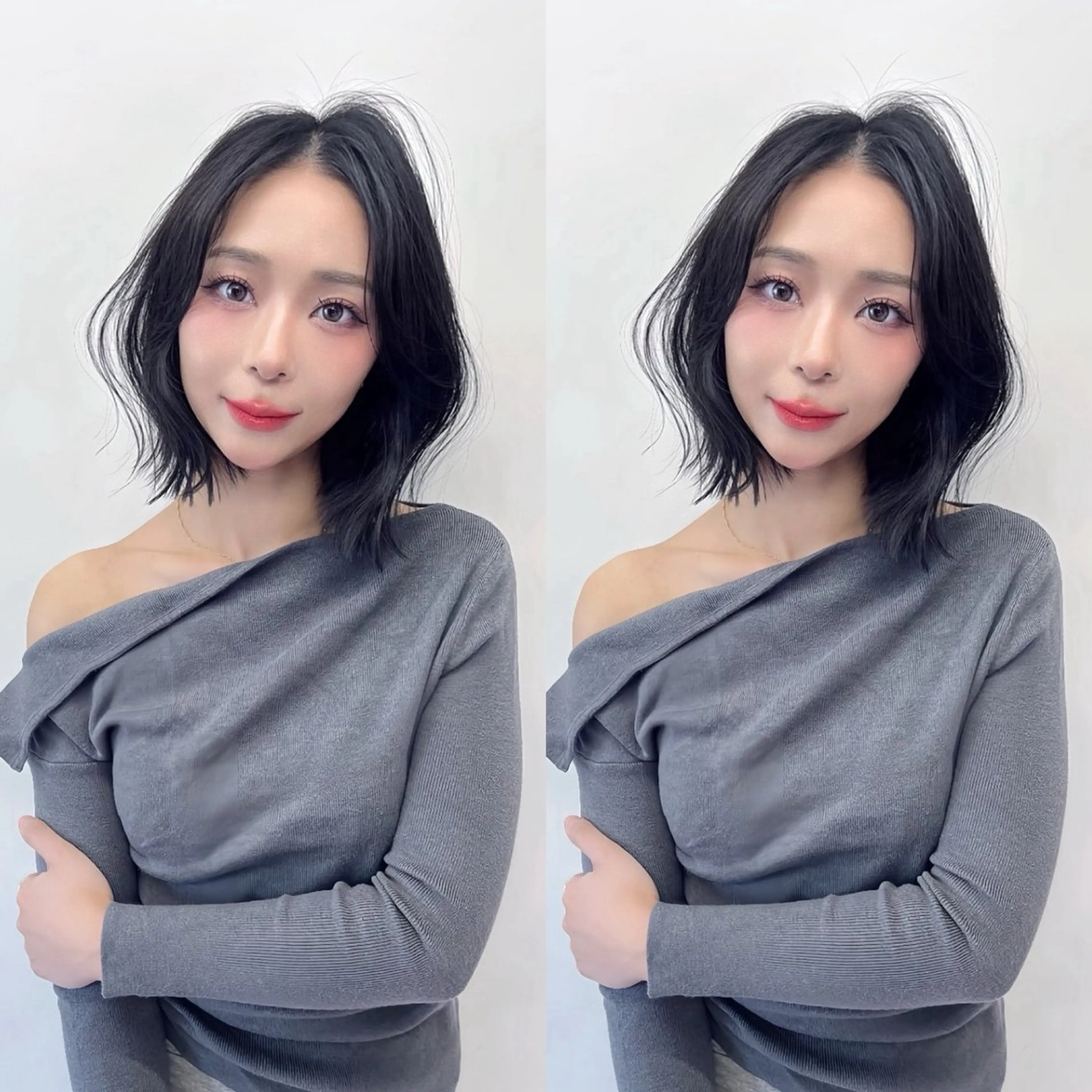 ロング カット ヘアカラー トリートメント 韓国ヘア/髪質改善 TAKAHIROのヘアスタイル