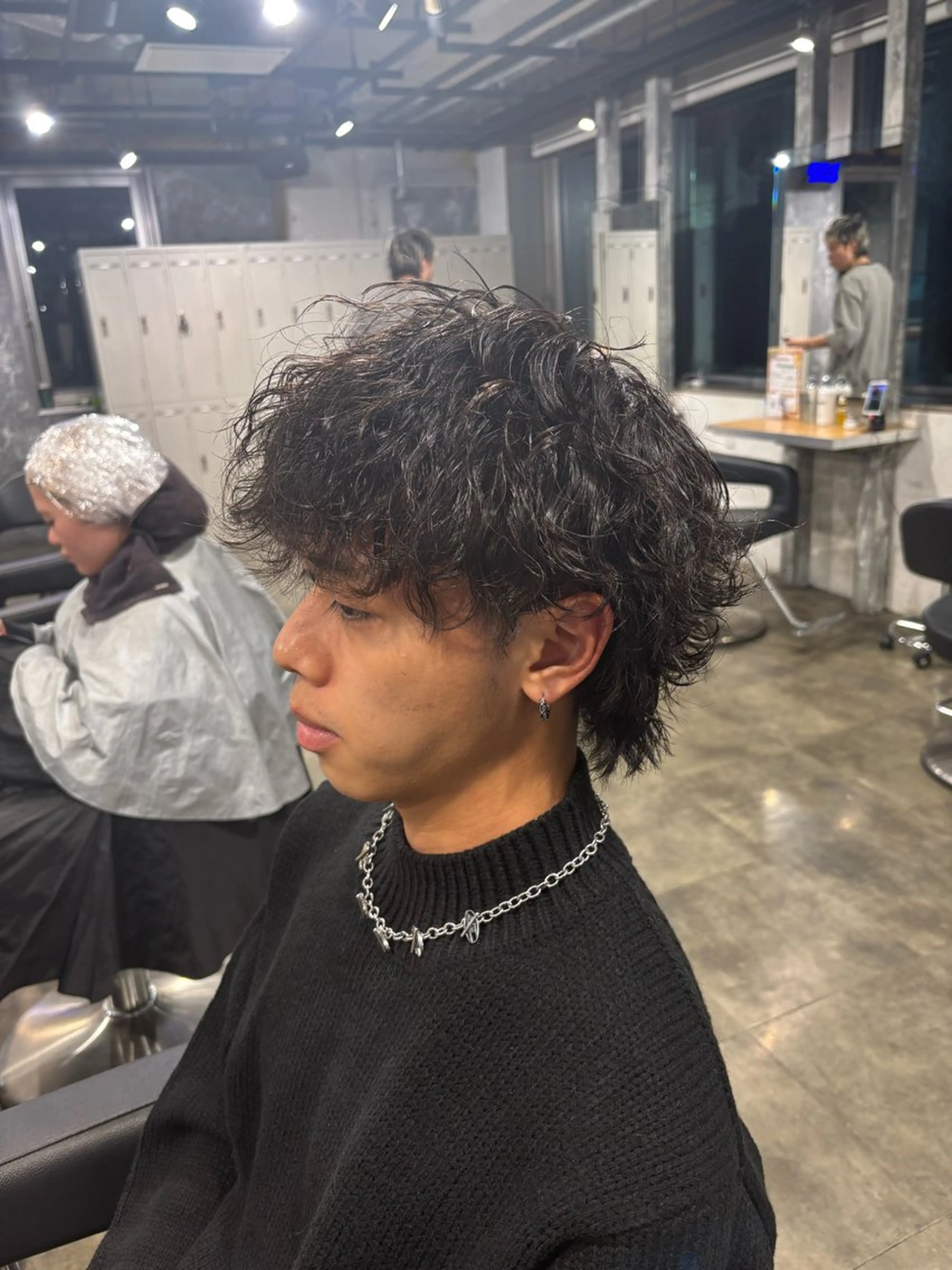 メンズ カット パーマ フェザーパーマ職人 🪽yutoのヘアスタイル