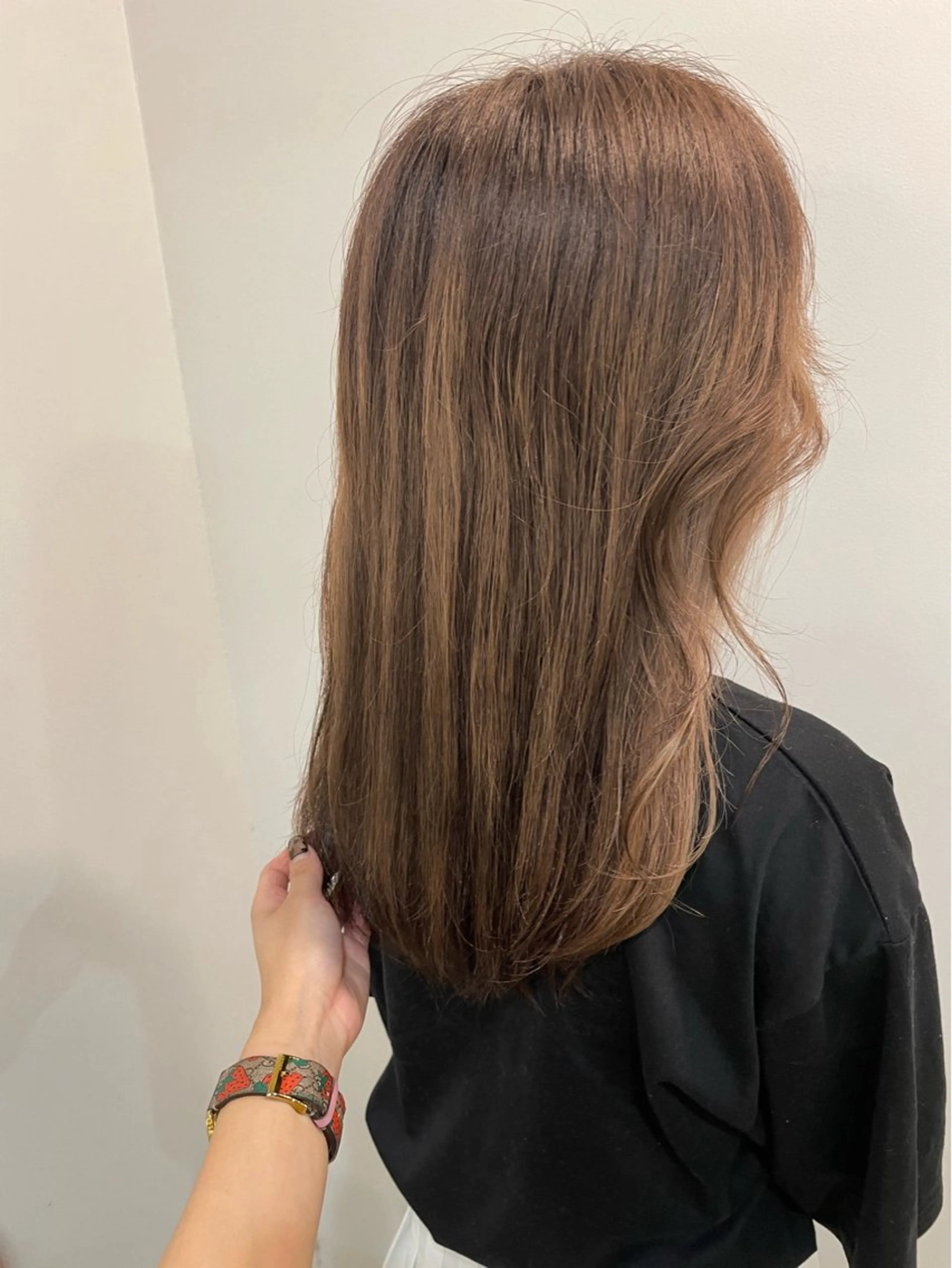 ロング 中津/梅田/赤み消し /髪質改善/愛芽のヘアスタイル