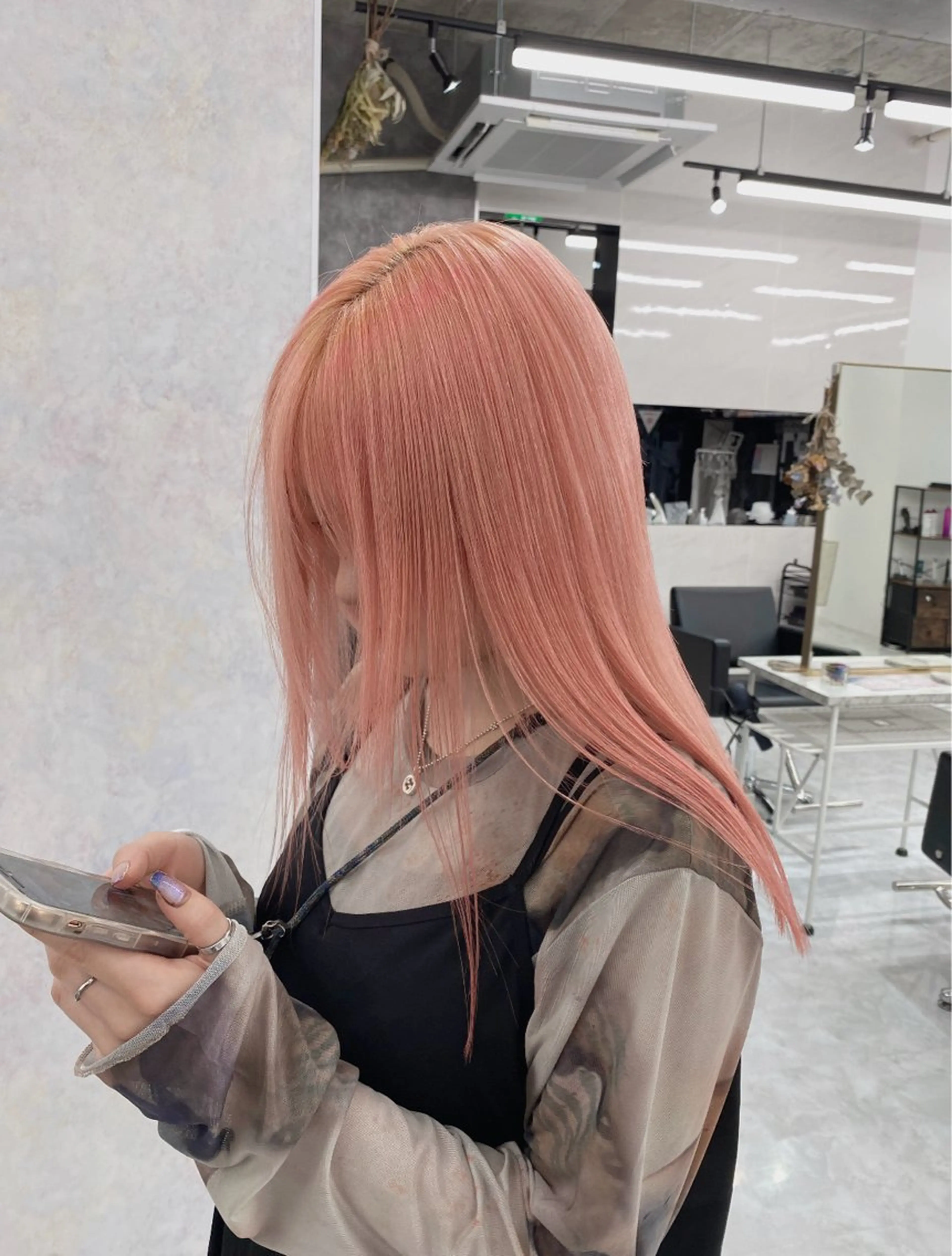 ロング カラー 𝐠𝐢𝐫𝐥𝐲 𝐦𝐨𝐝𝐞🖤のヘアスタイル