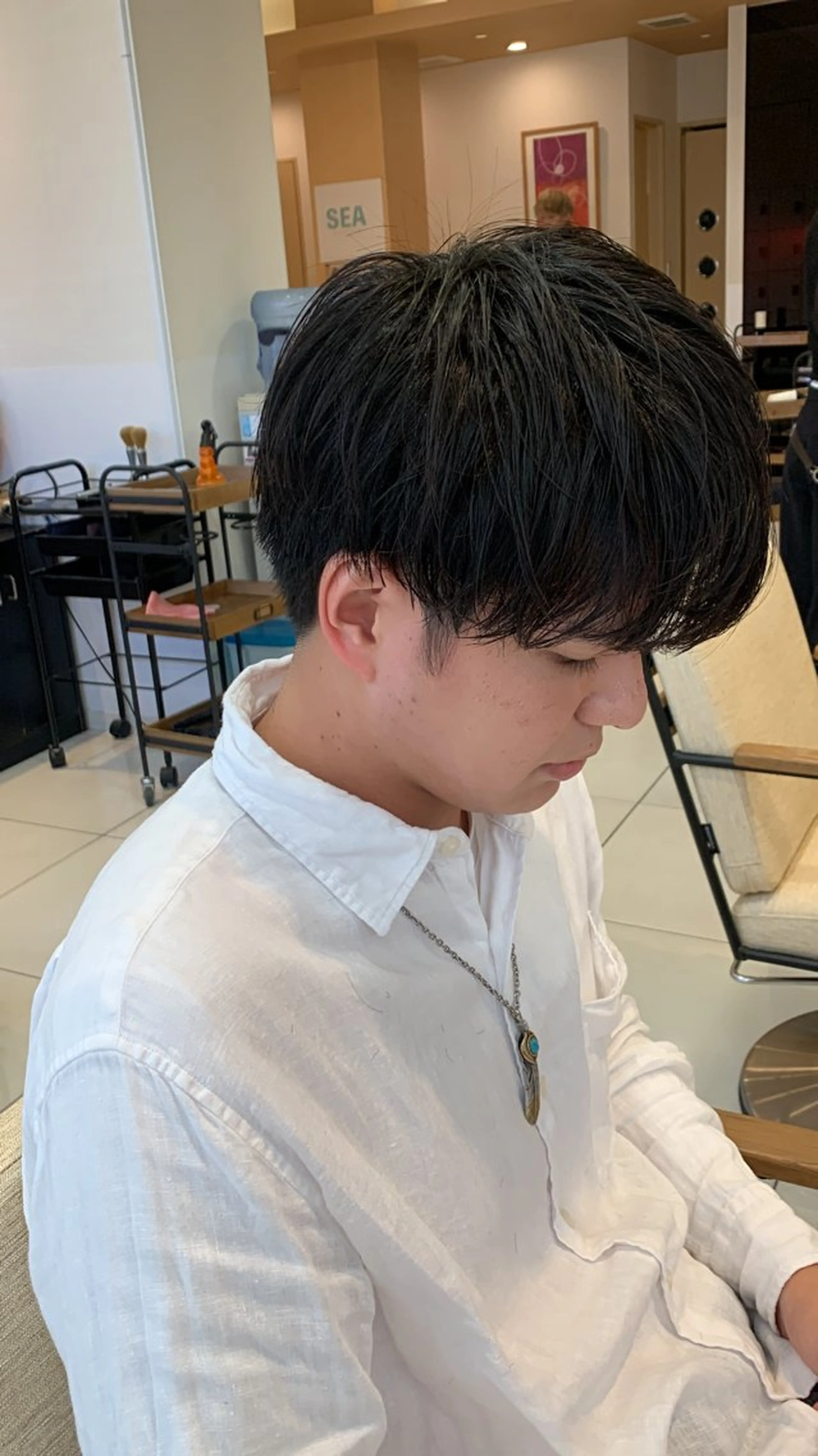 シャンプー➕カット➕ヘッドスパの写真