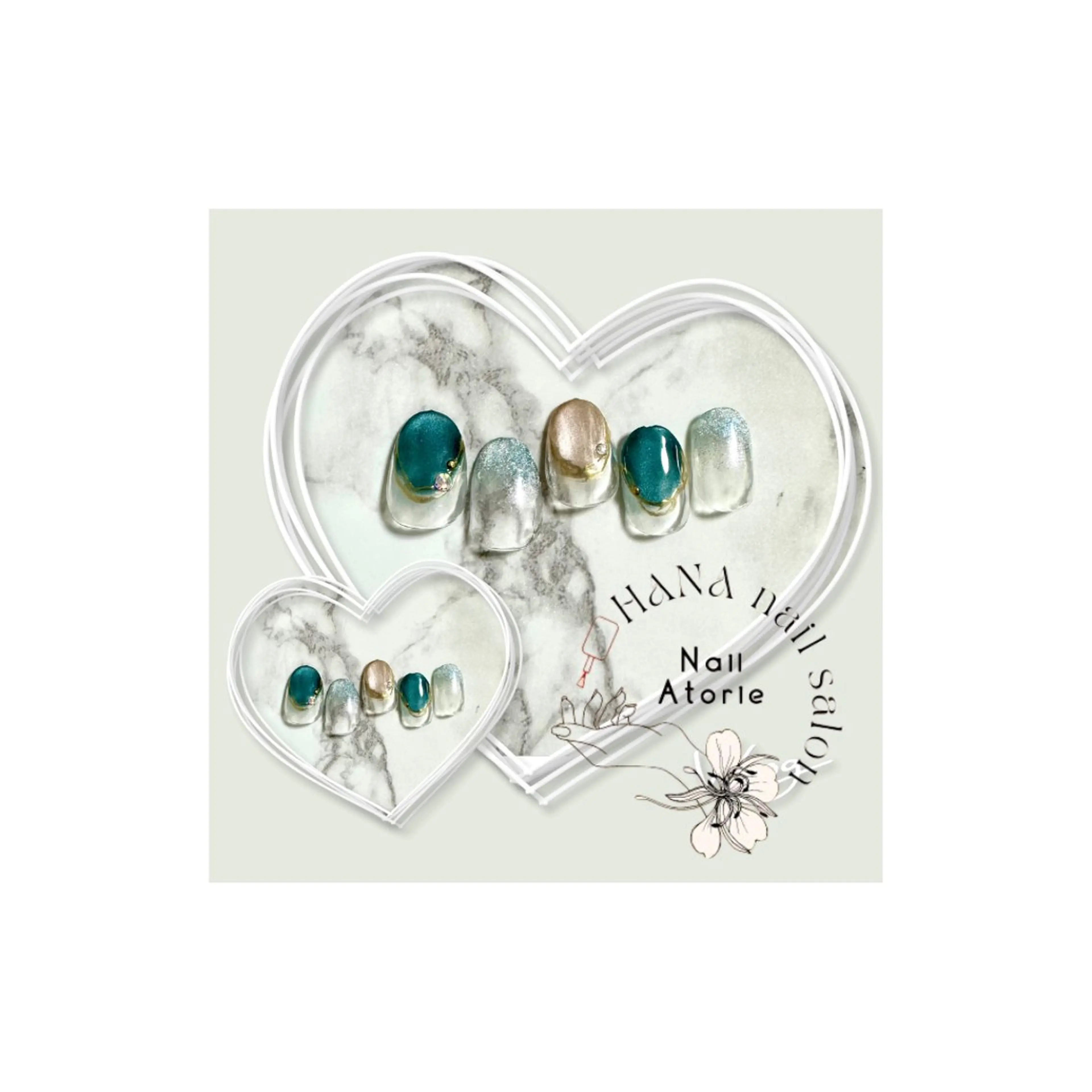 ネイル 夏ネイル HaNA 　nail salonのネイルデザイン