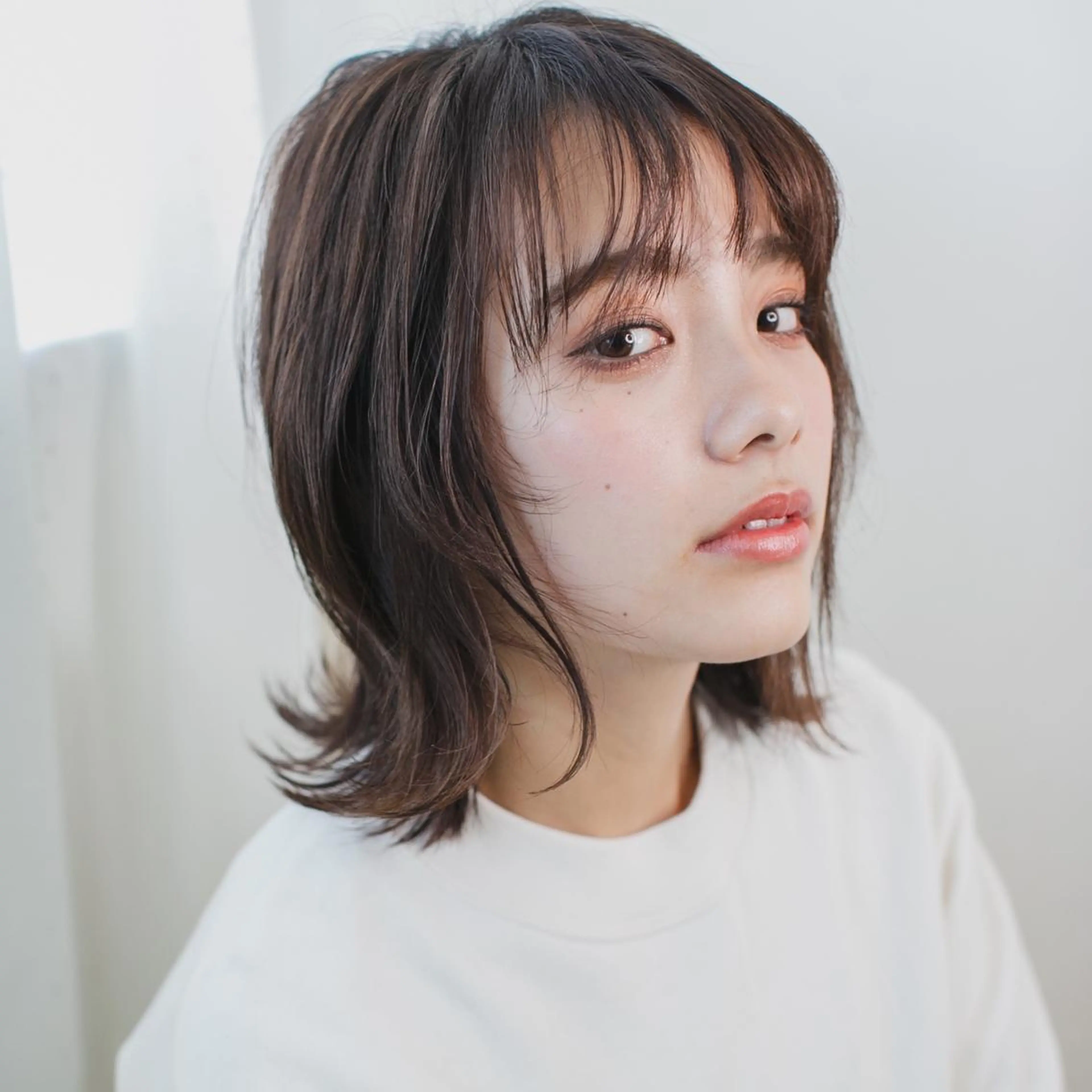 ショート カラー ヘアカラー トリートメント ボブウルフ/ボブ Satsuki【名駅のヘアスタイル