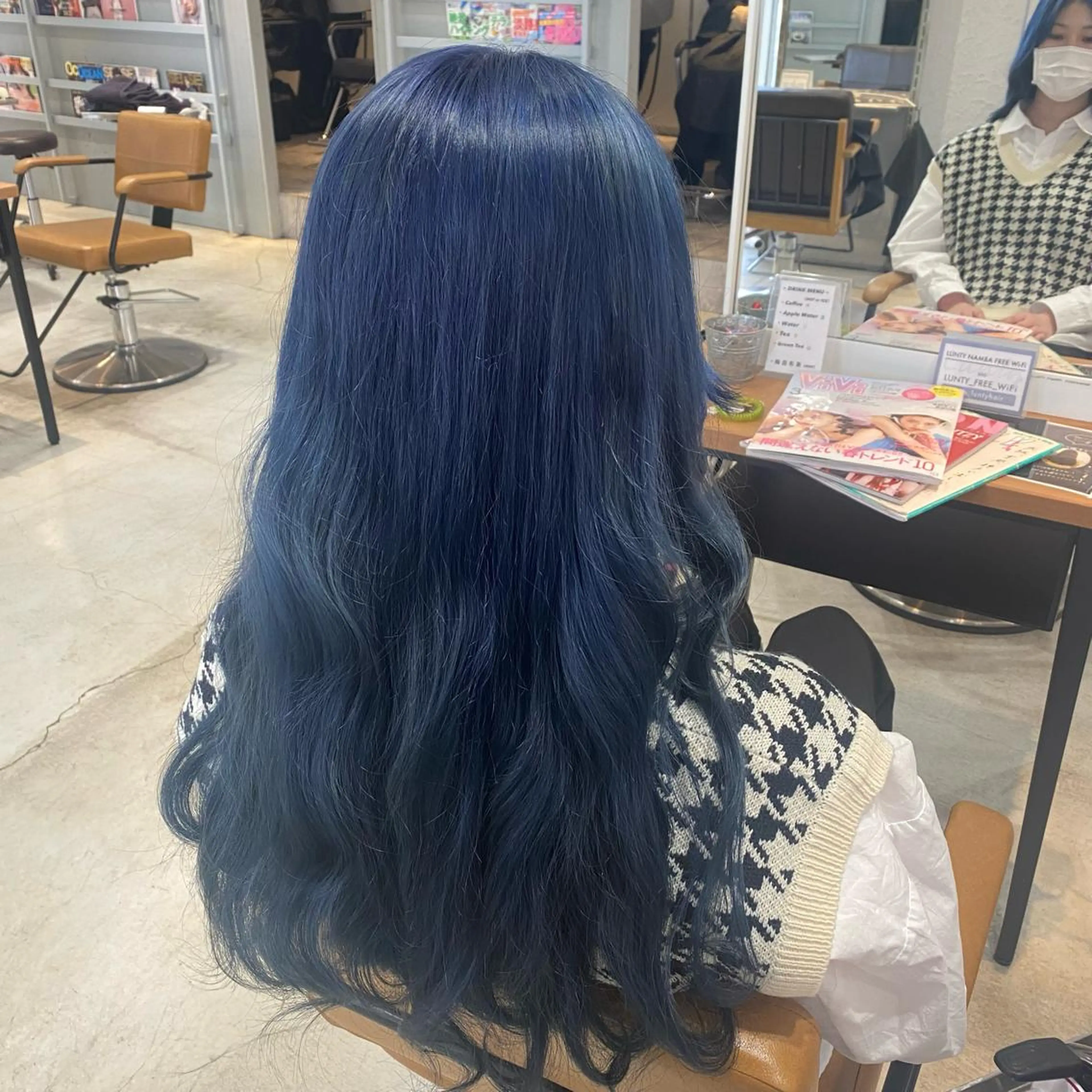 ロング カラー ヘアカラー トリートメント 韓国・網紅 🦋HONOKA🦋のヘアスタイル