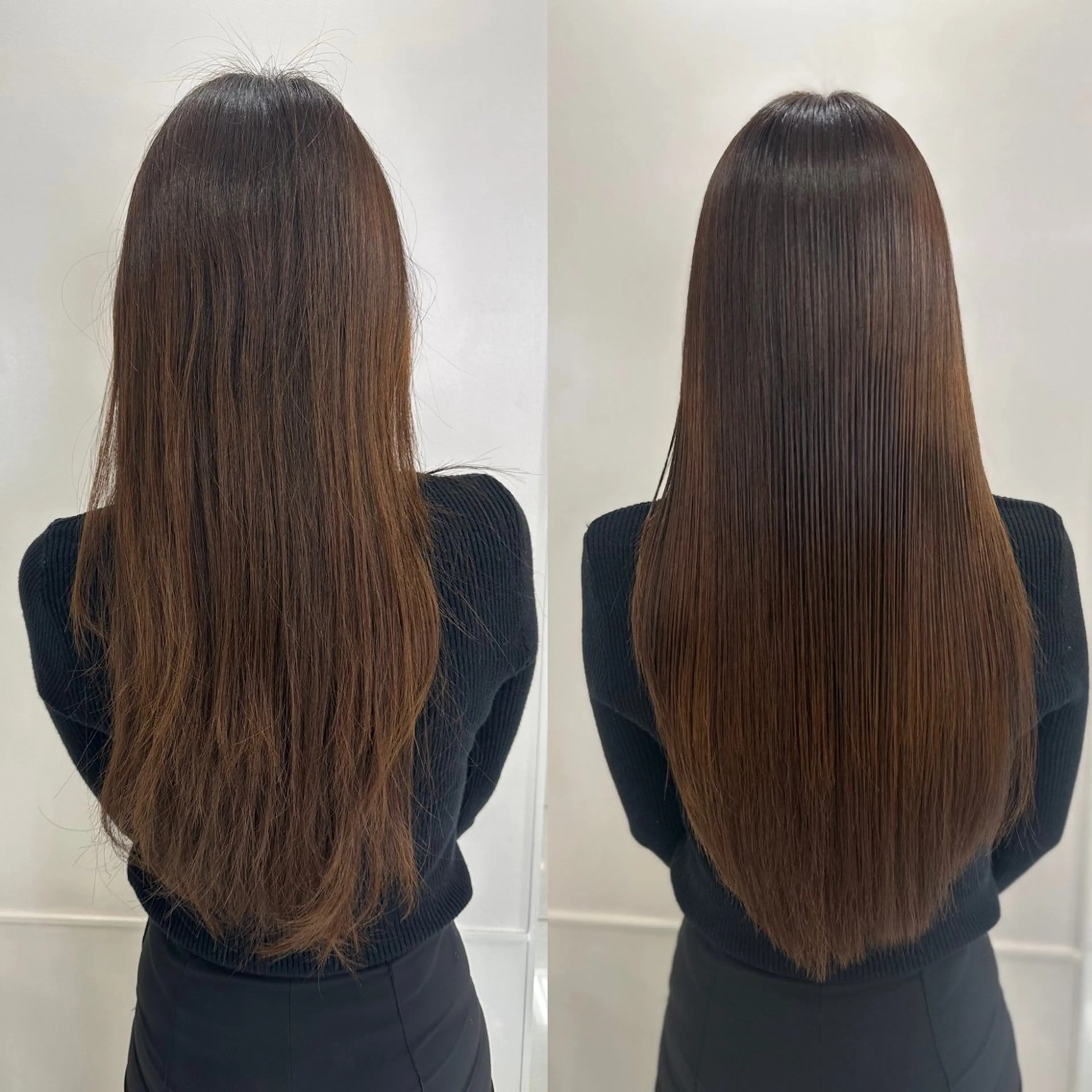ロング パーマ 髪質改善 ストレートパーマ 縮毛矯正 トリートメント 髪質改善/縮毛矯正 /ブリーチ矯正/岡部のヘアスタイル