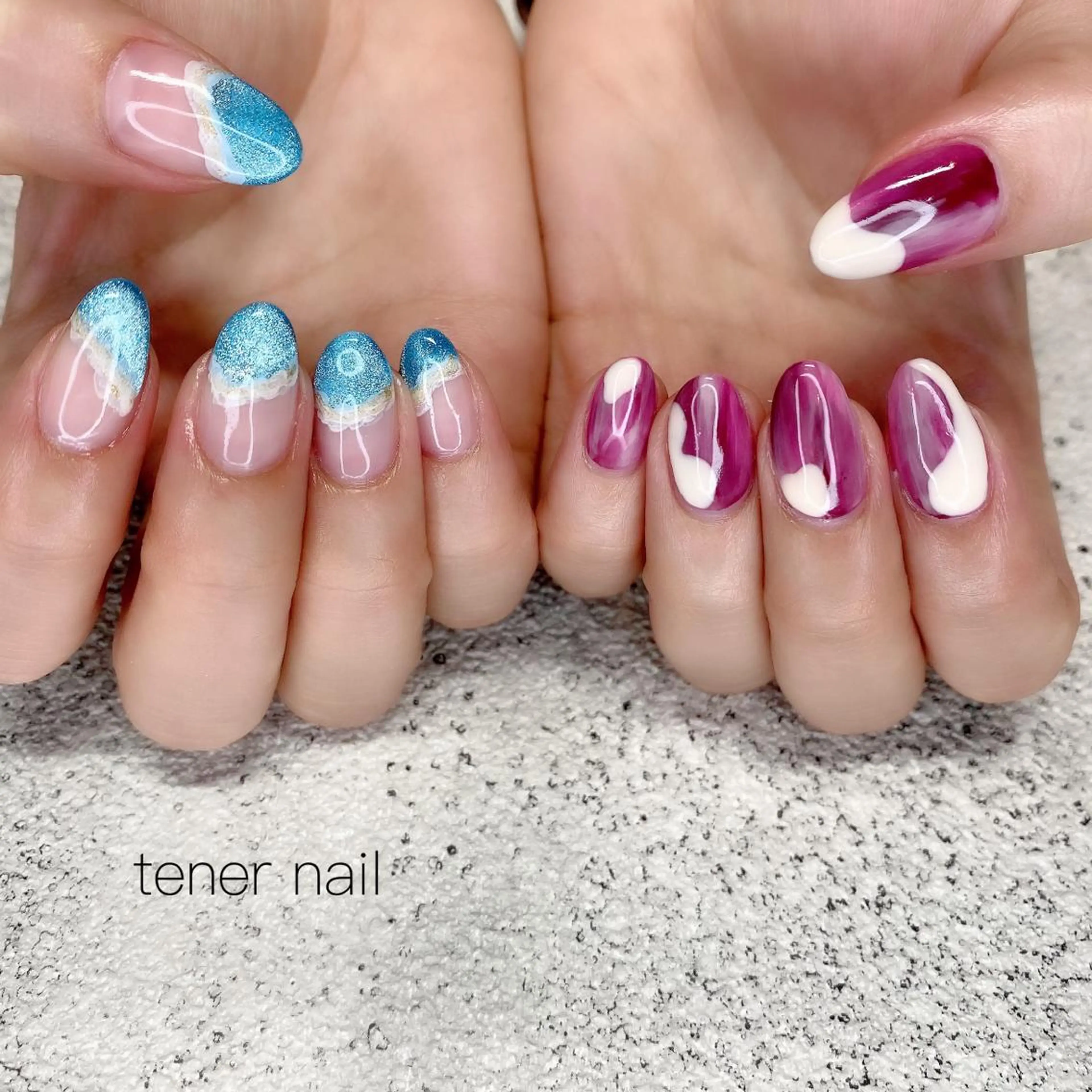 ネイル ニュアンスネイル tener  nail  テネルネイル所属・テネルネイル tener nailのネイルデザイン