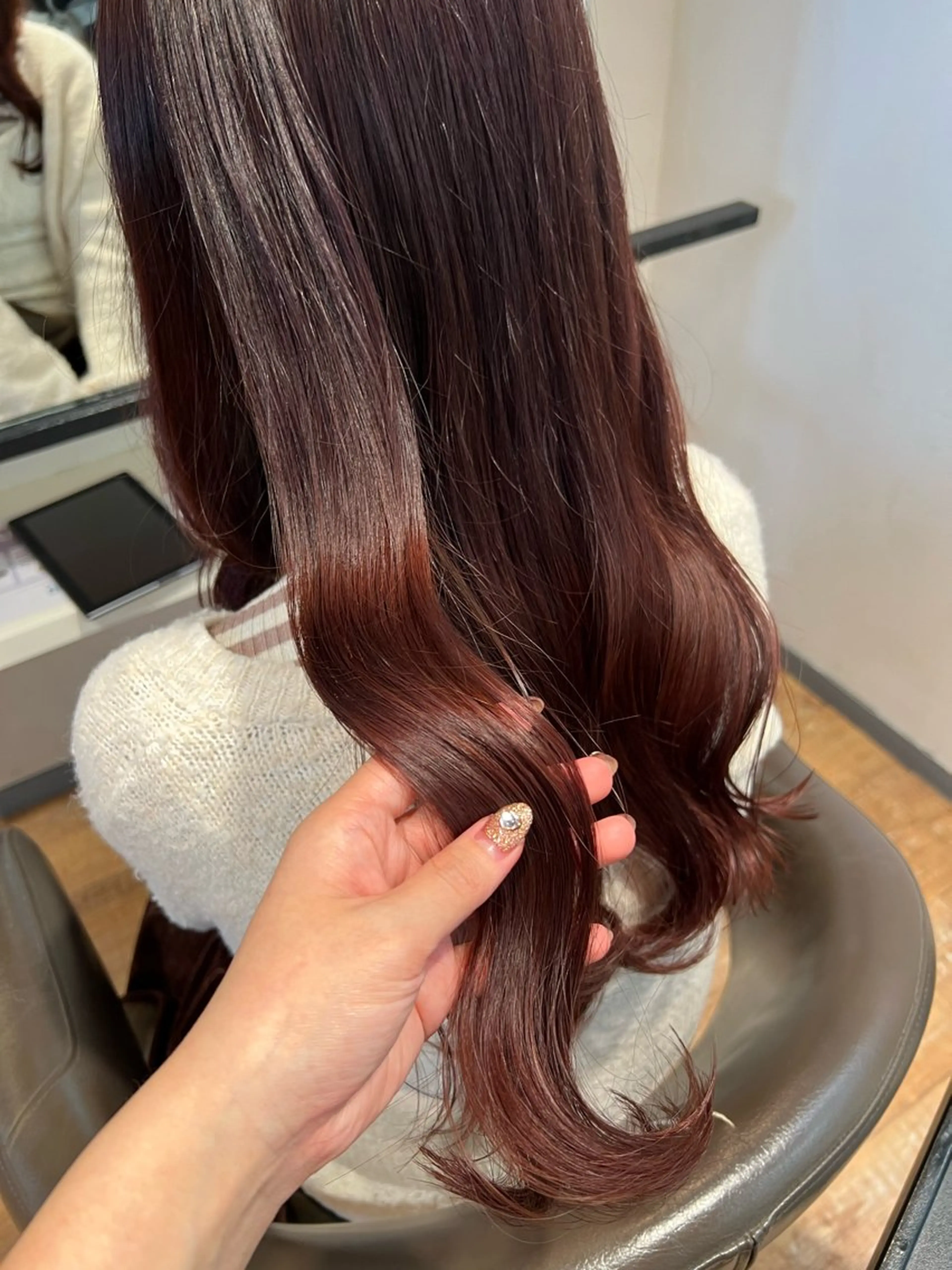カラー ピンクカラー カット ヘアカラー トリートメント インナーカラー♡ Nanakoのヘアスタイル