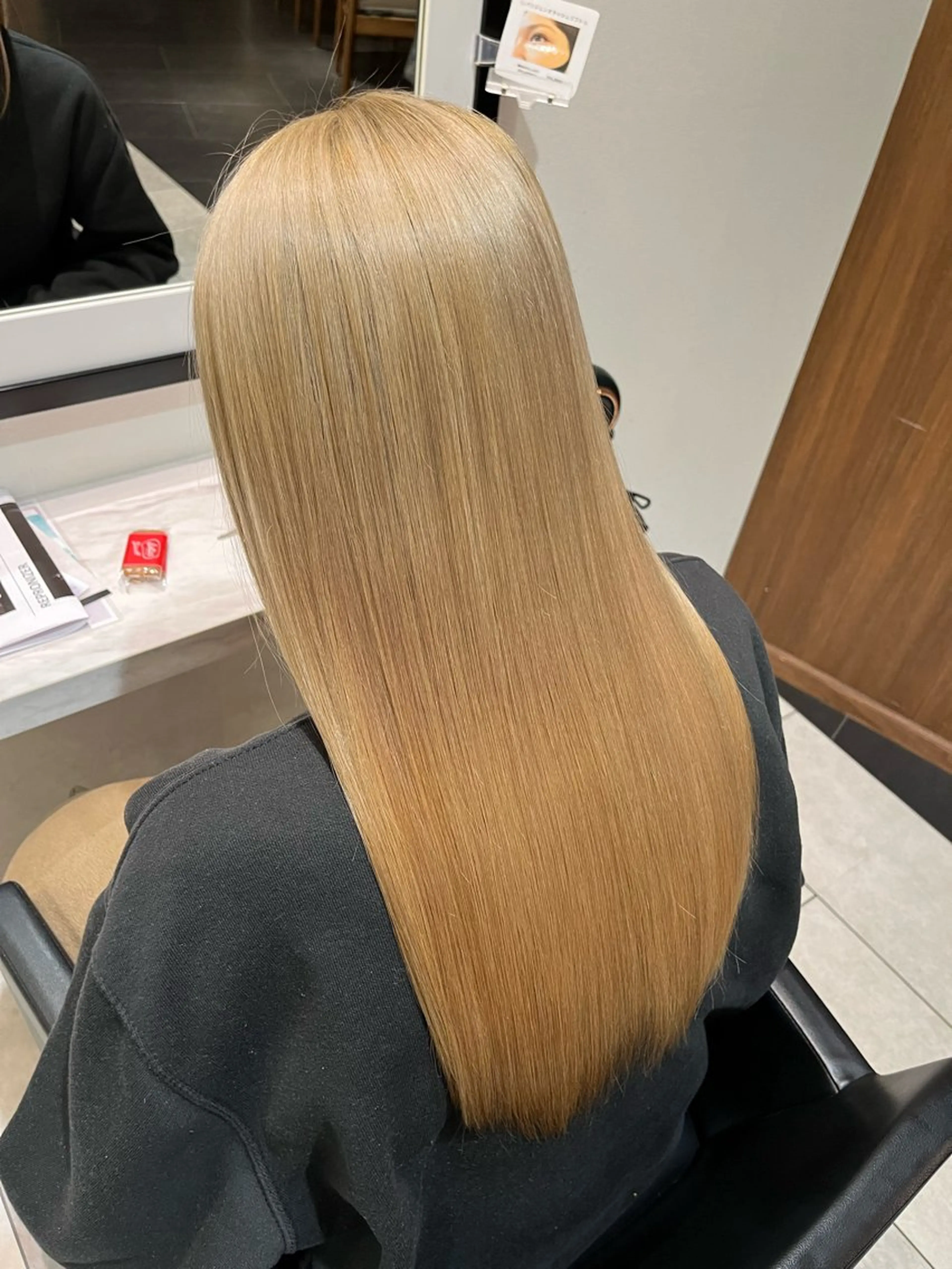 ロング 中原 優美のヘアスタイル