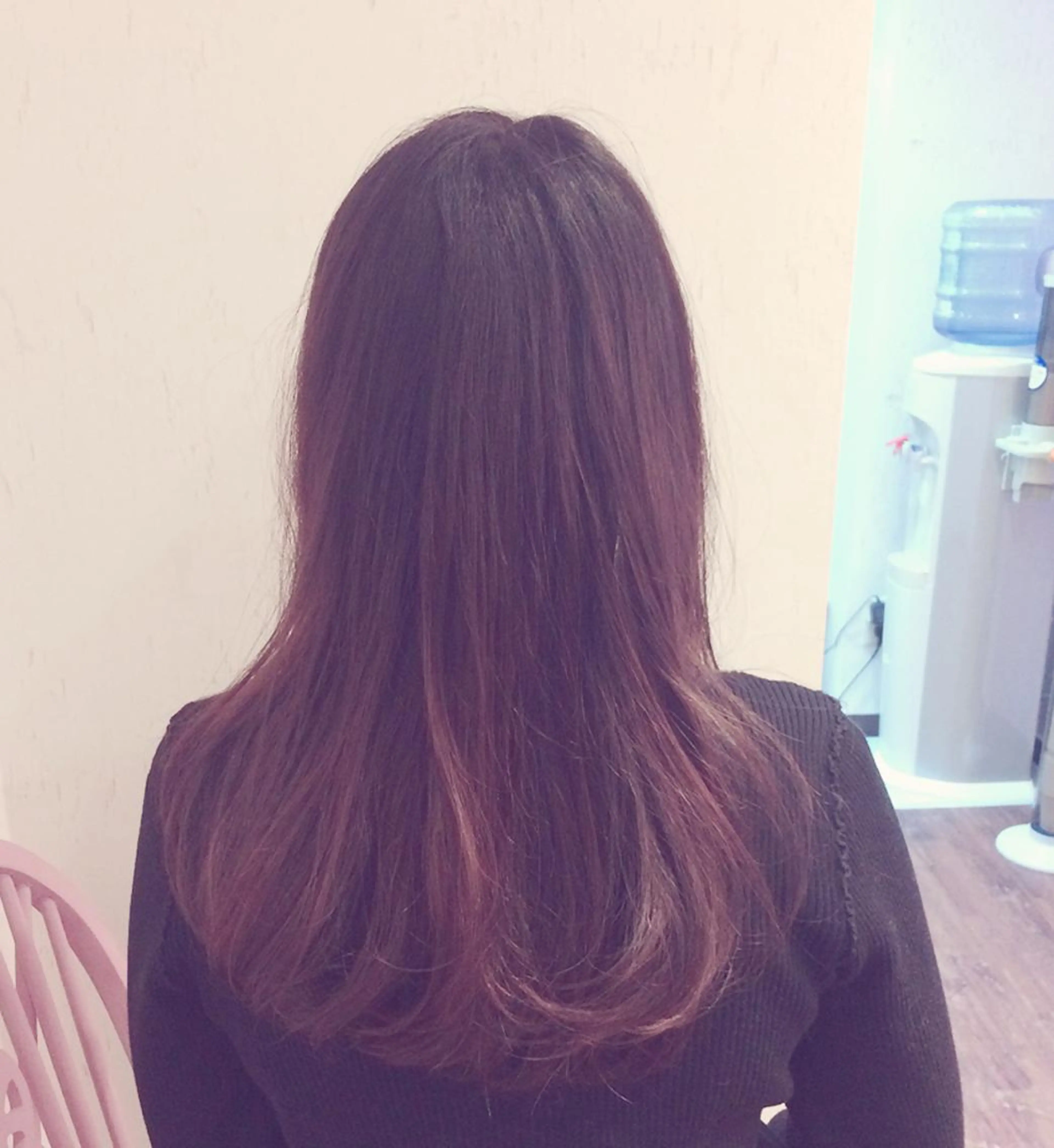 ロング ロング 小柳 ゆかりのヘアスタイル