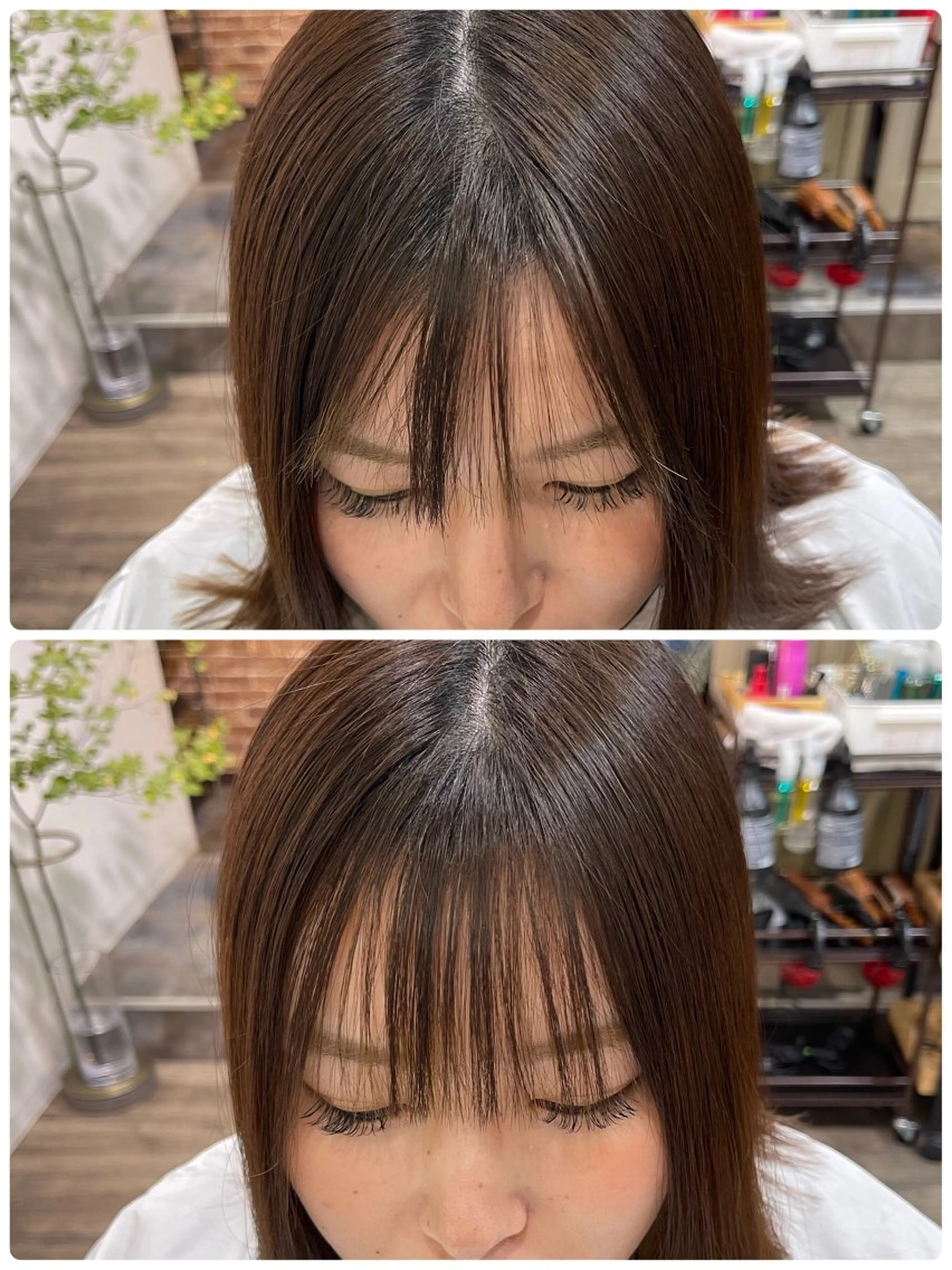 【ご新規様限定】クロスパーマ(前髪カット付き)の写真