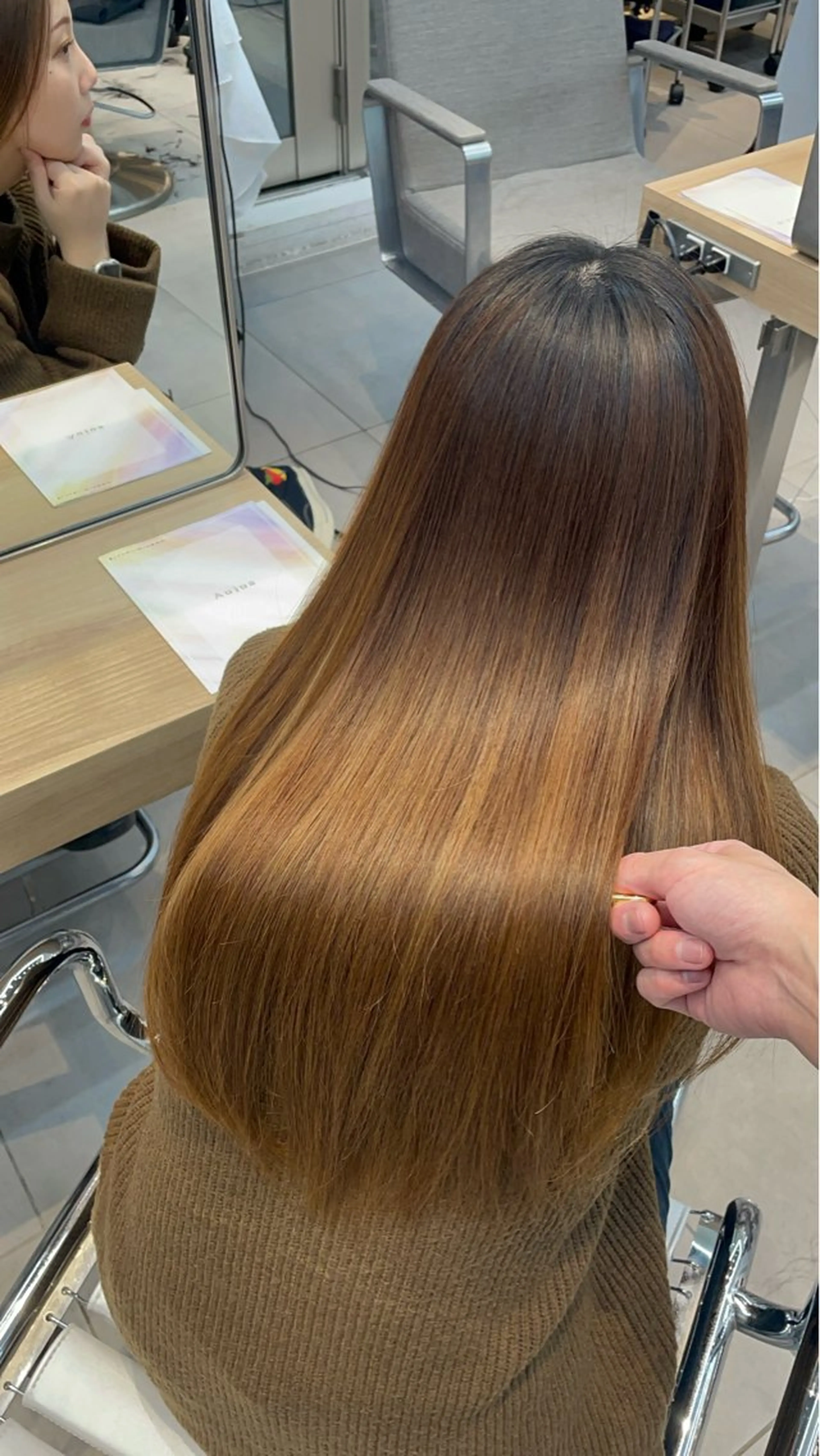 ロング ✨髪質改善✨美髪 矯正🫧小泉のヘアスタイル