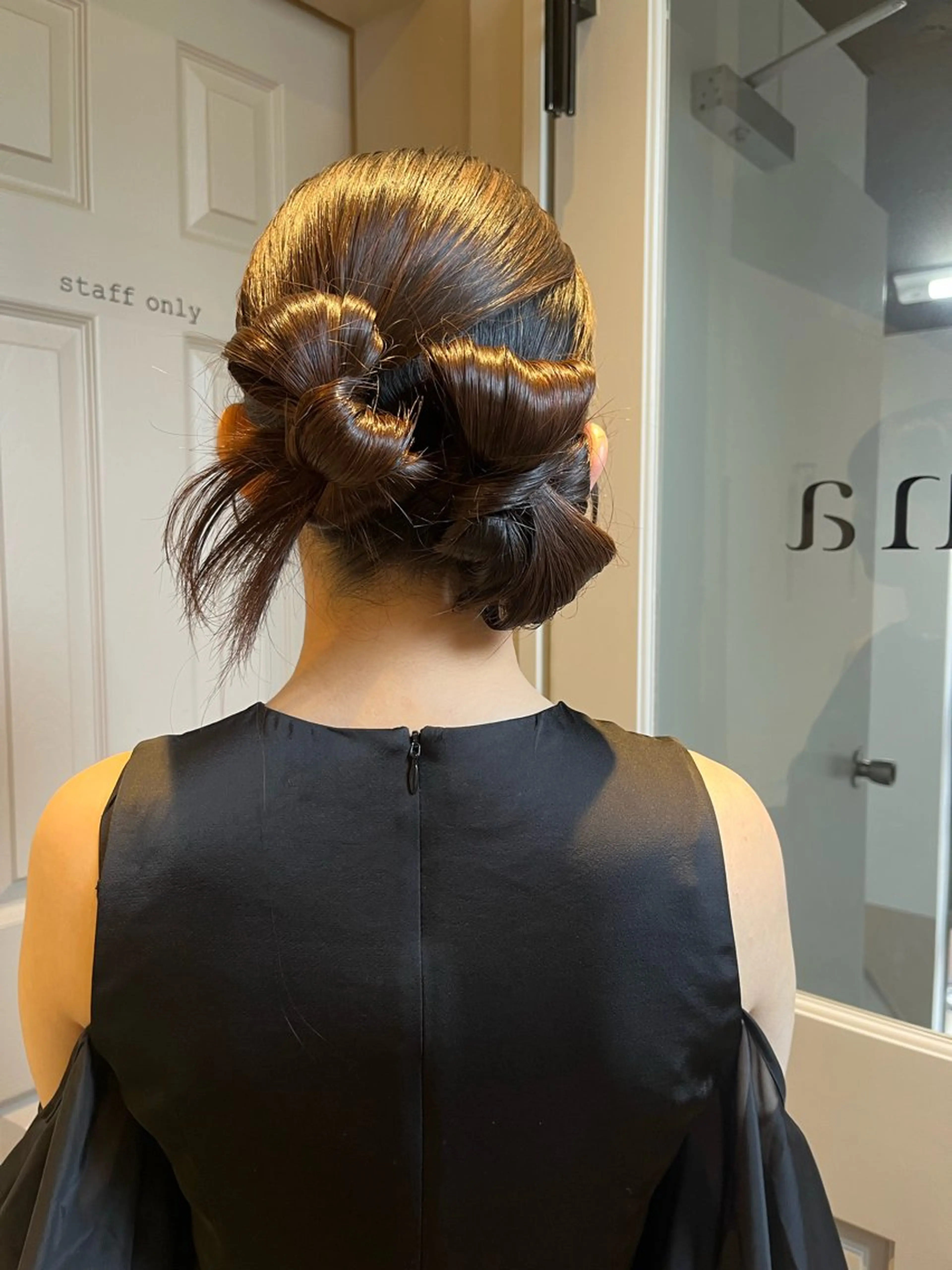 セミロング ヘアアレンジ ヘアセット Ess所属・ERENA💚 Essのヘアスタイル