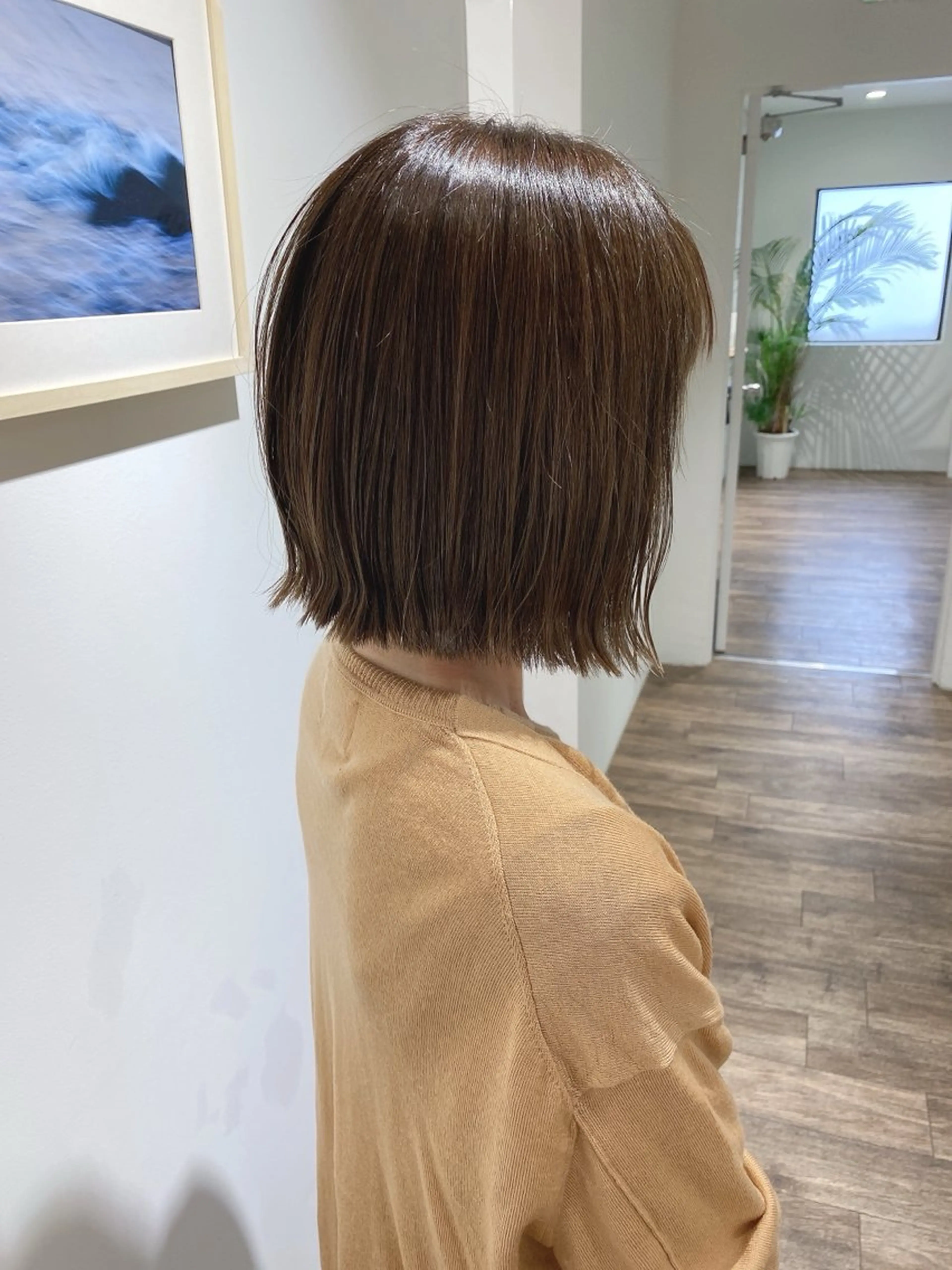 ミディアム カラー カット ヘアカラー トリートメント GO TODAY SHAiRE SALON 横須賀所属・ハイライト⭐️上野 高広のヘアスタイル
