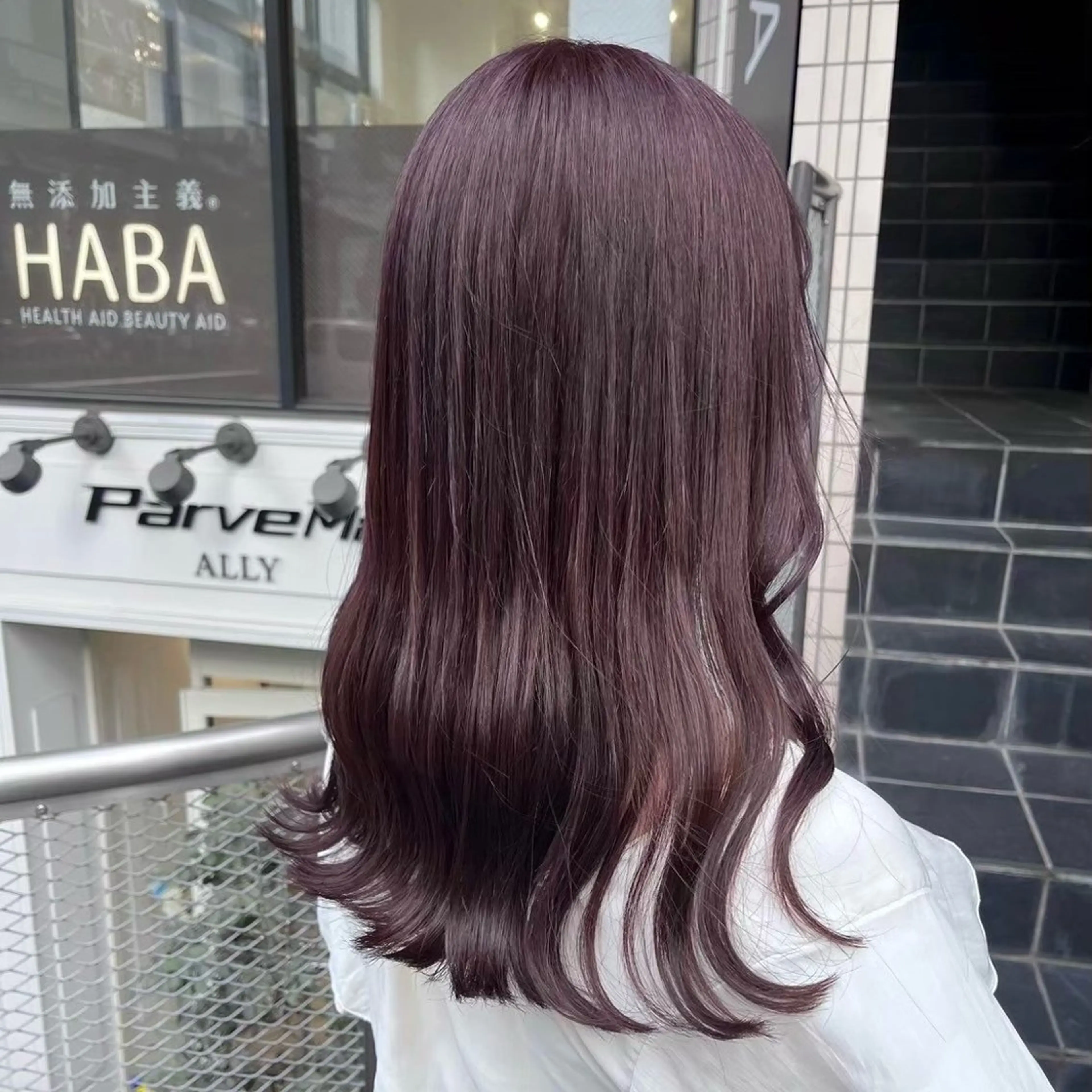 ロング カラー Parve Mix 森 美遥🇰🇷🩶のヘアスタイル