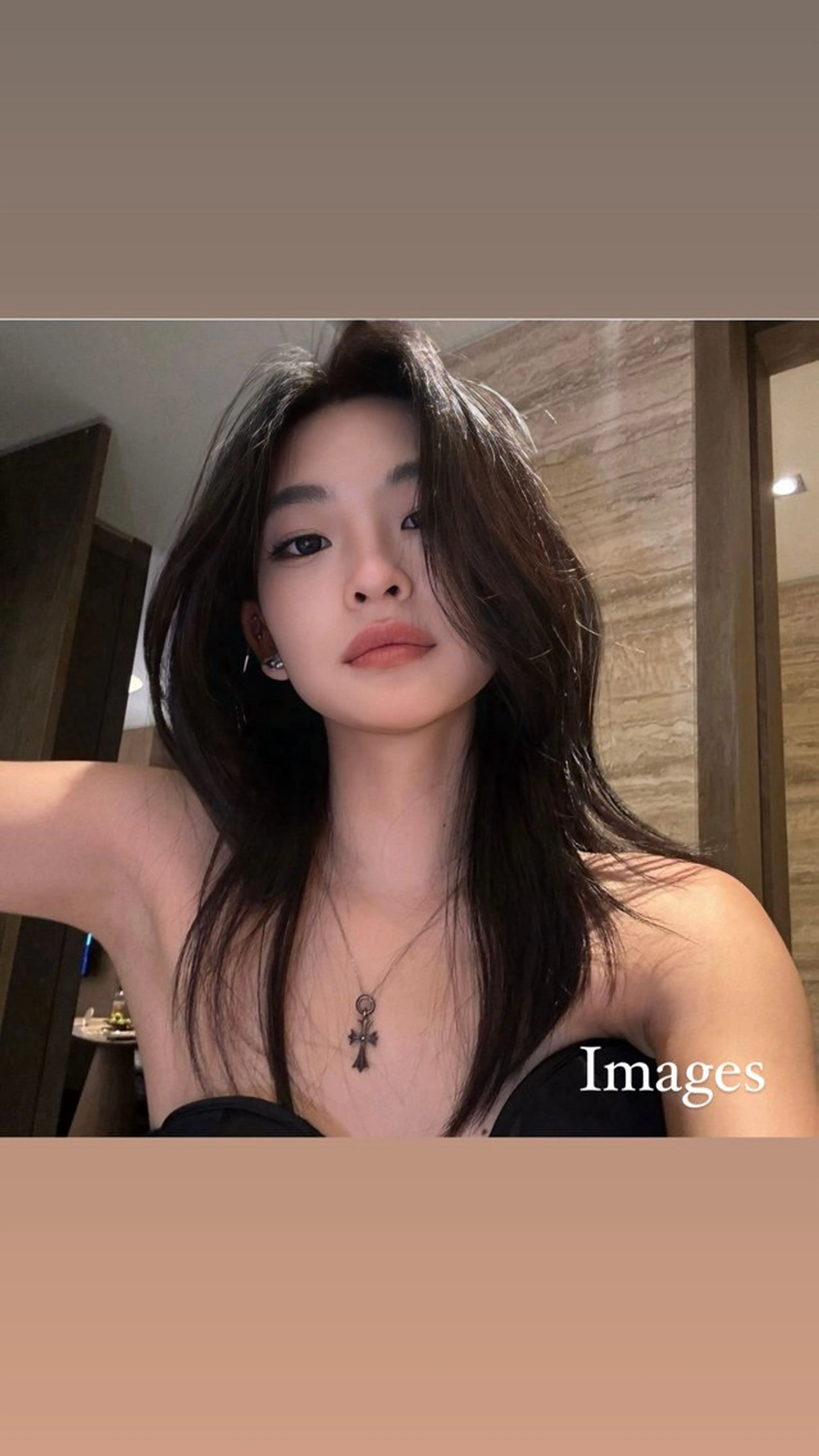 ロング カット トリートメント 海野翔吾🇨🇳 ワンホンレイヤーのヘアスタイル