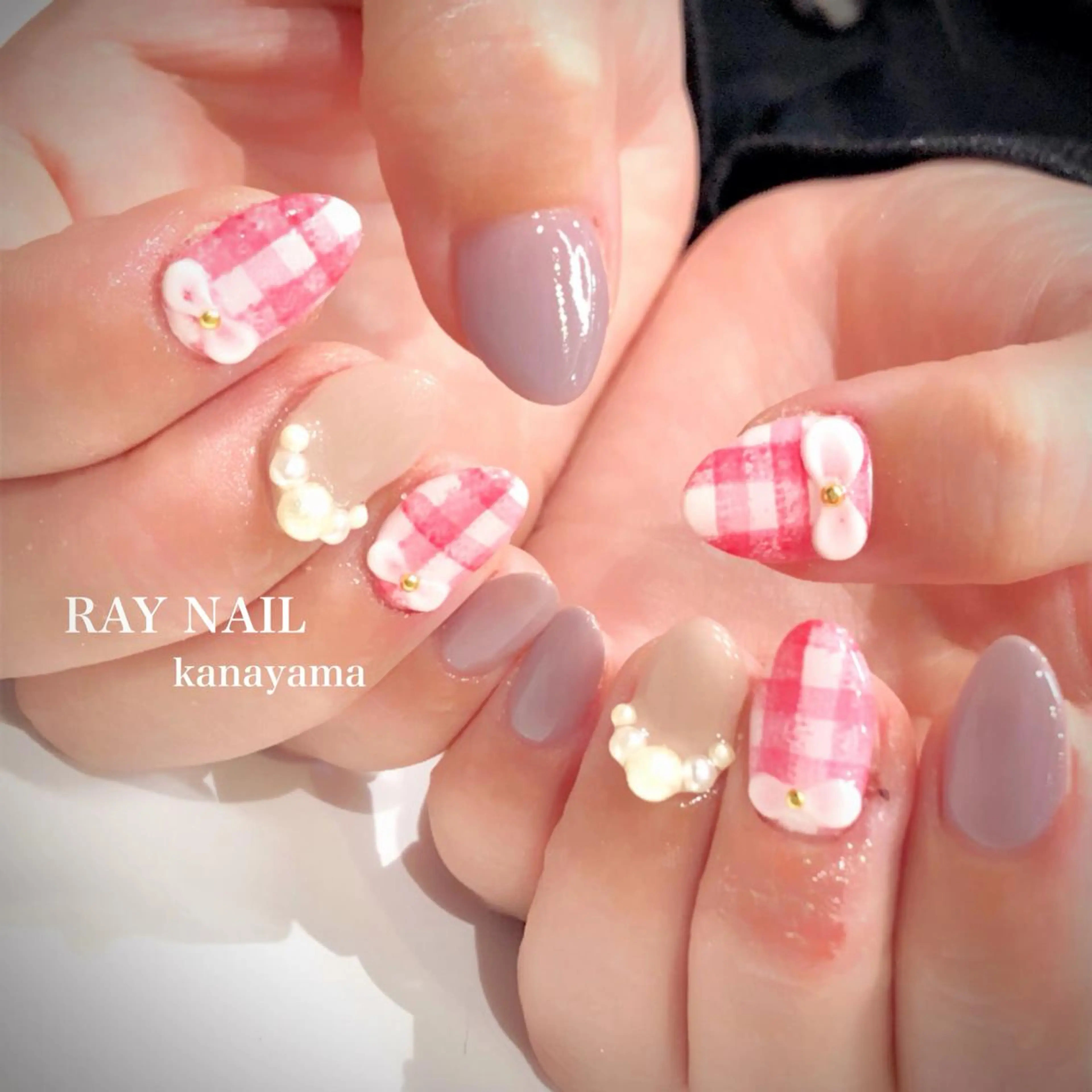 ネイル Arowa 伊田のネイルデザイン