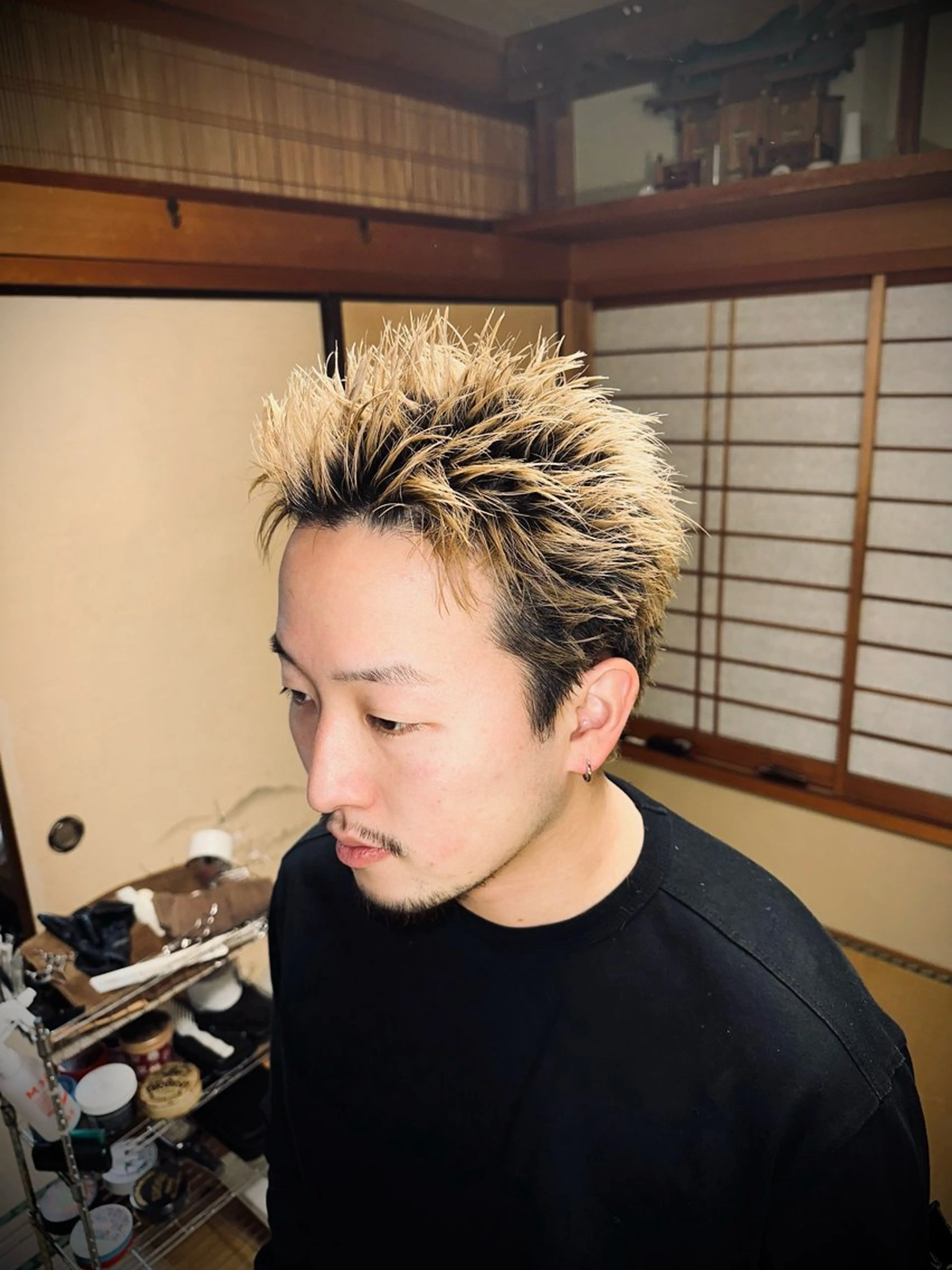 メンズカット＋シャンプー＋ブローの写真